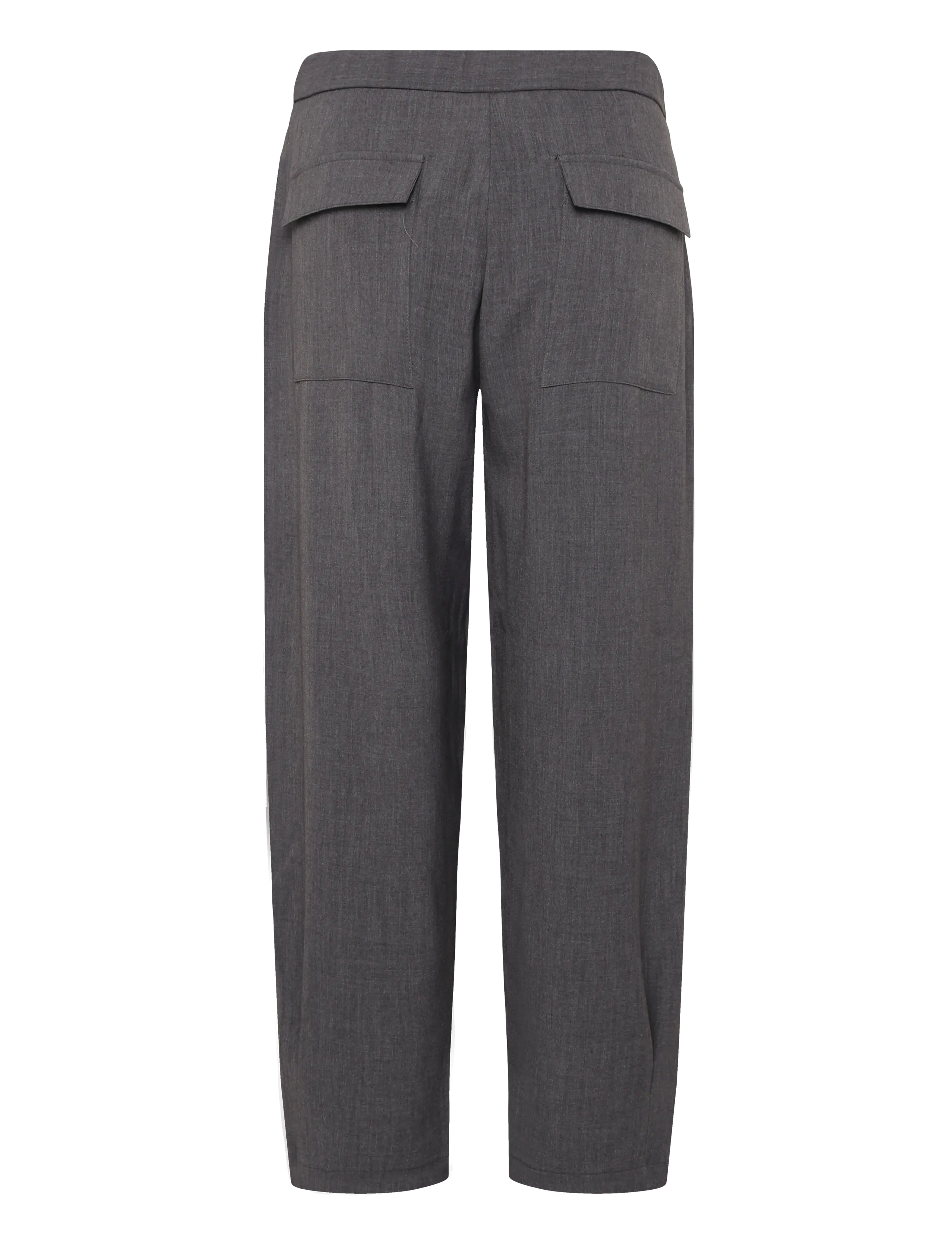 FREE/QUENT - FQSWIFT-PANTS - capri-püksid - dark grey melange - 2