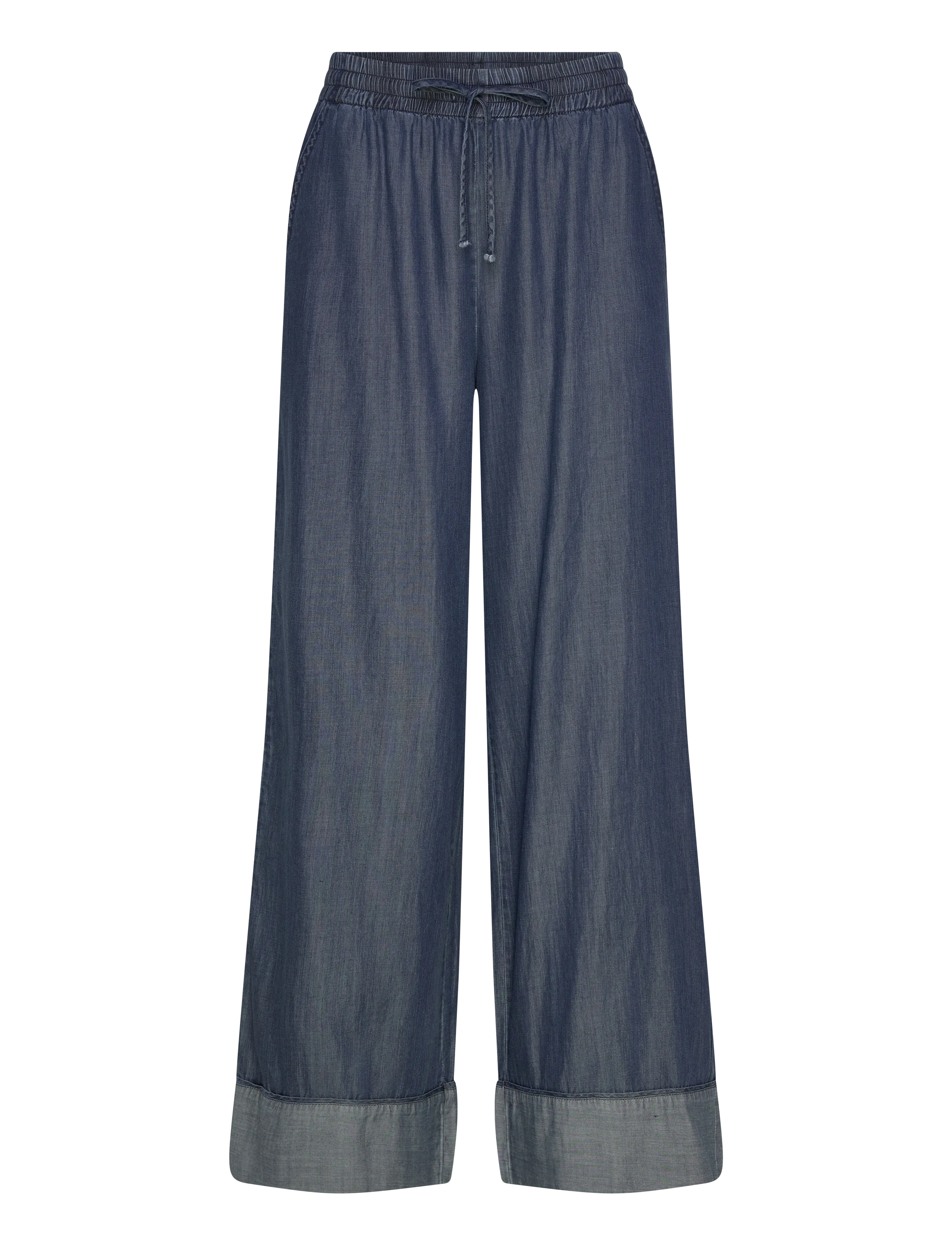 FREE/QUENT FQWILKE-PANTS - Freequent - MEDIUM BLUE DENIM / blue