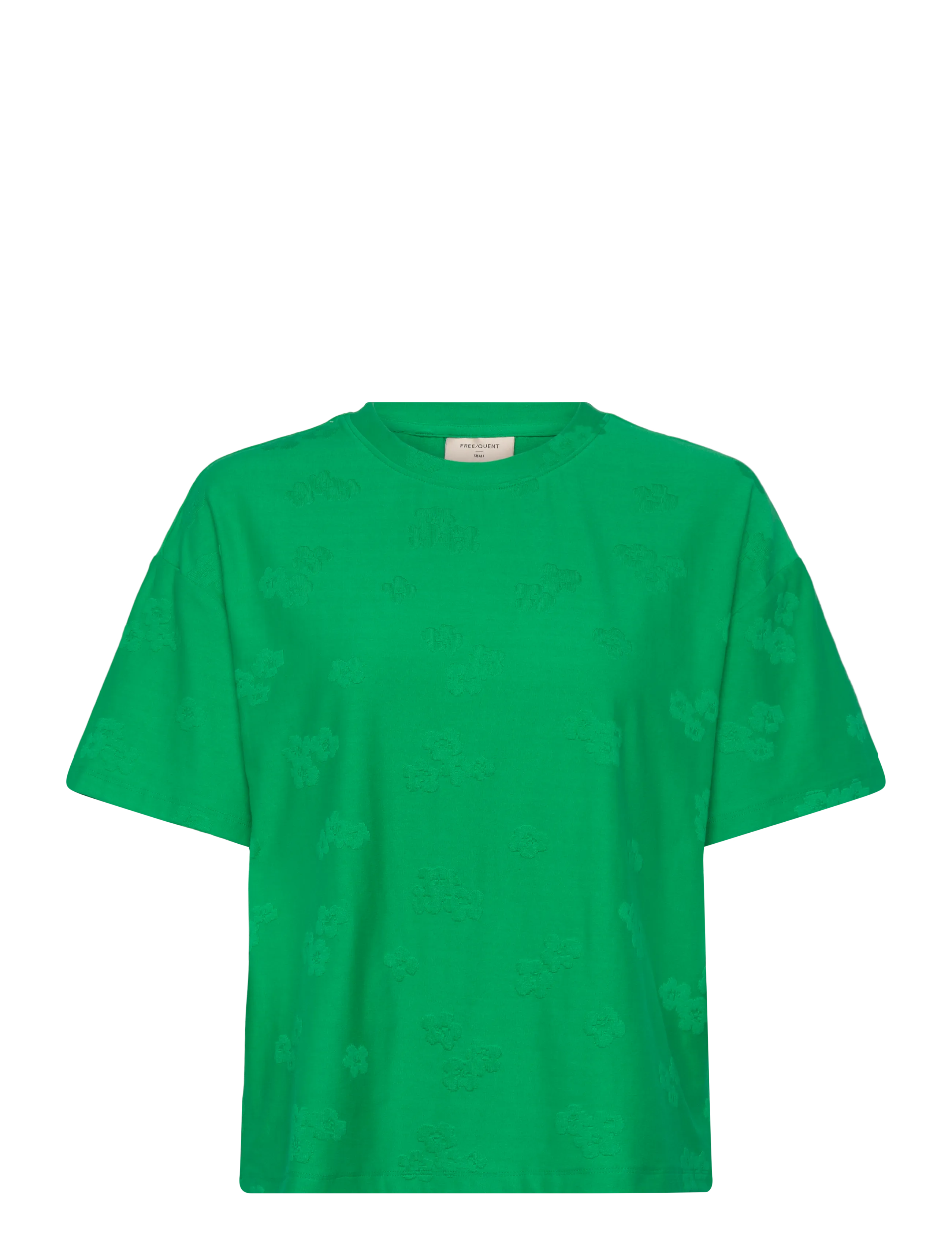 FREE/QUENT - FQZIPREA-TEE - laveste priser - bright green - 0