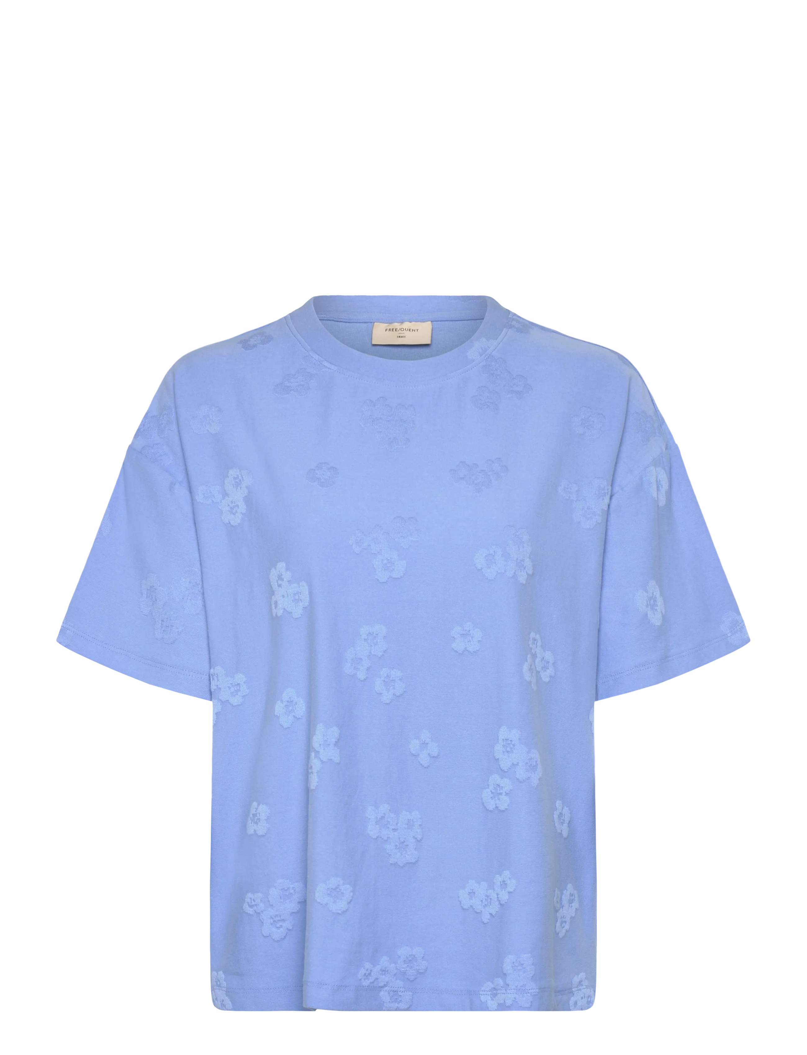 FREE/QUENT Fqziprea-Tee Blau - L - Damen