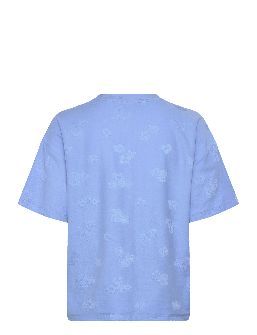 FREE/QUENT - FQZIPREA-TEE - t-shirts - vista blue - 2