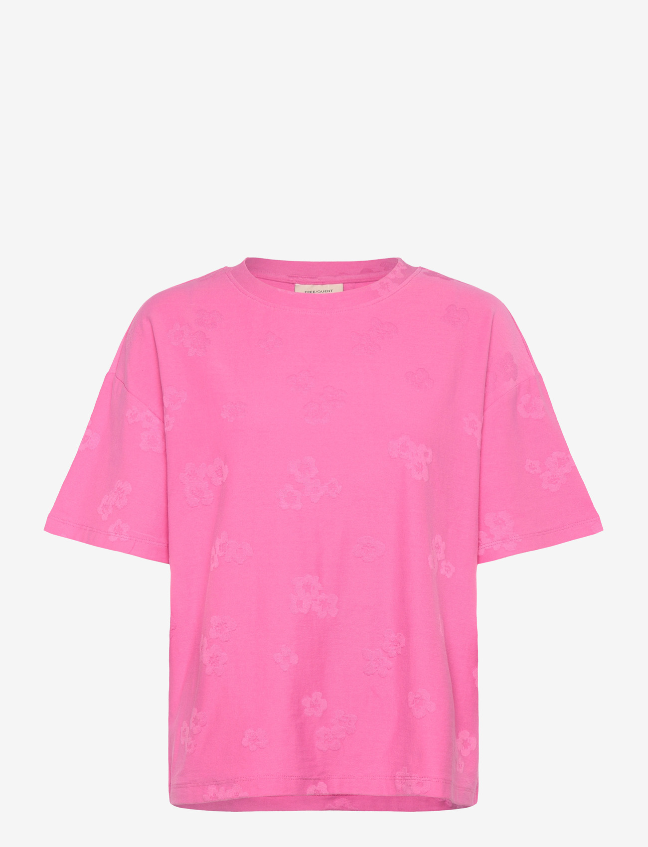 FREE/QUENT - FQZIPREA-TEE - t-shirts - wild orchid - 1