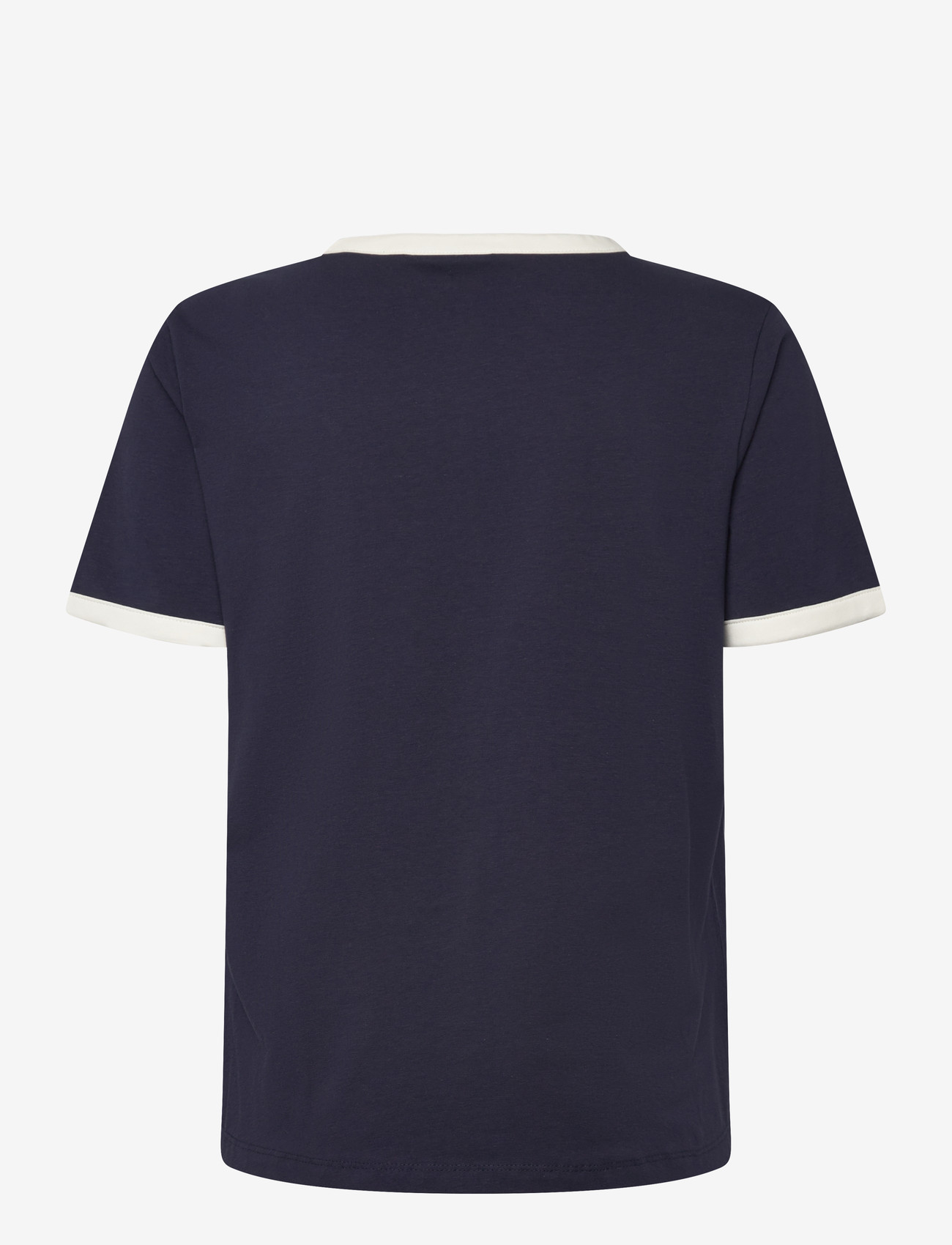 FREE/QUENT - FQFENJAL-TEE - t-shirts - navy blazer w. star off-white - 2