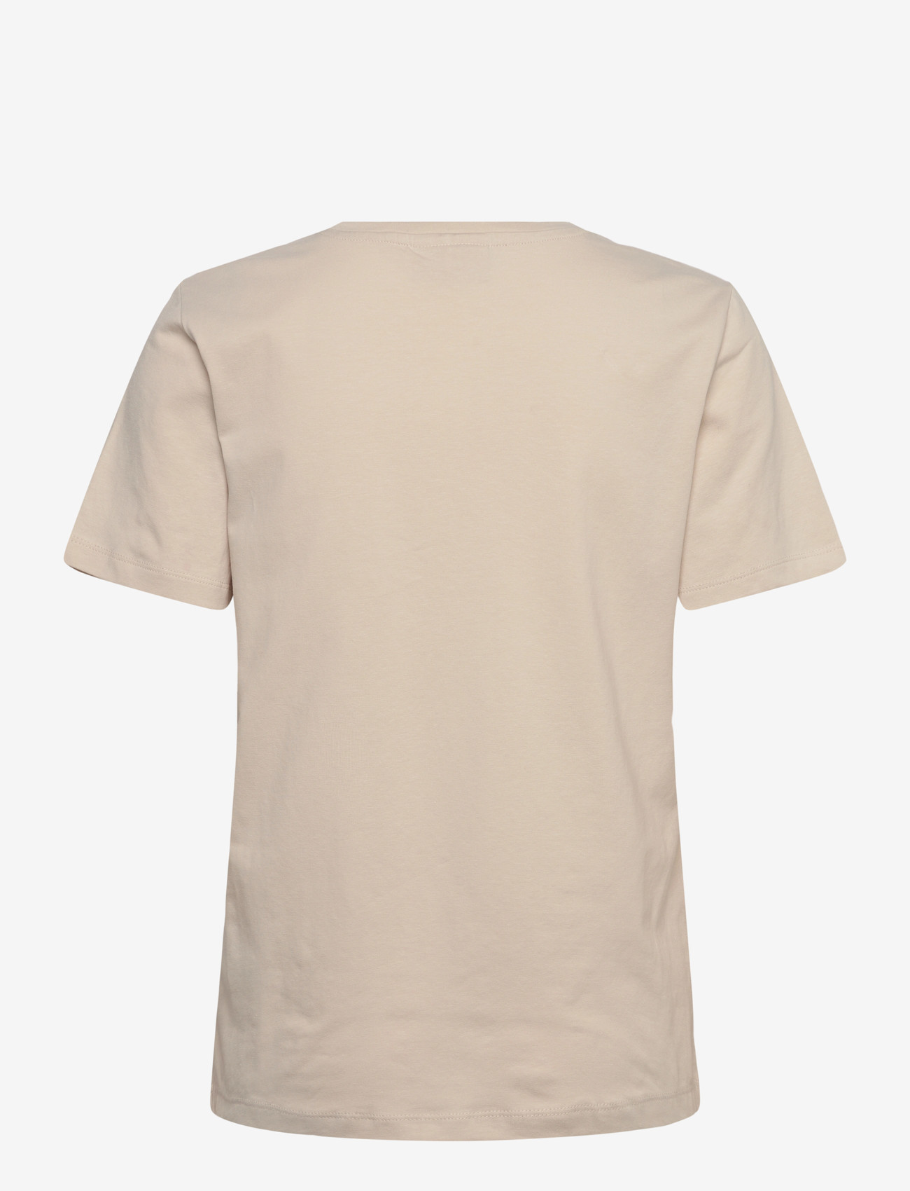FREE/QUENT - FQFENJAL-TEE - t-shirts - moonbeam w. true red - 2