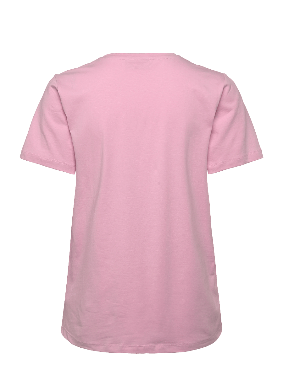 FREE/QUENT - FQFENJAL-TEE - t-shirts - sweet lilac w. true red - 1