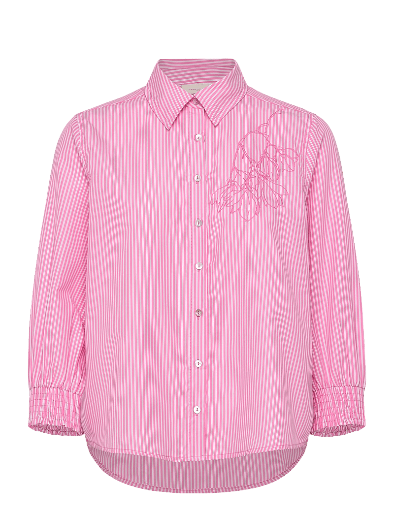 FREE/QUENT - FQEVALINA-SHIRT - langärmlige hemden - wild orchid w. star off-white - 0