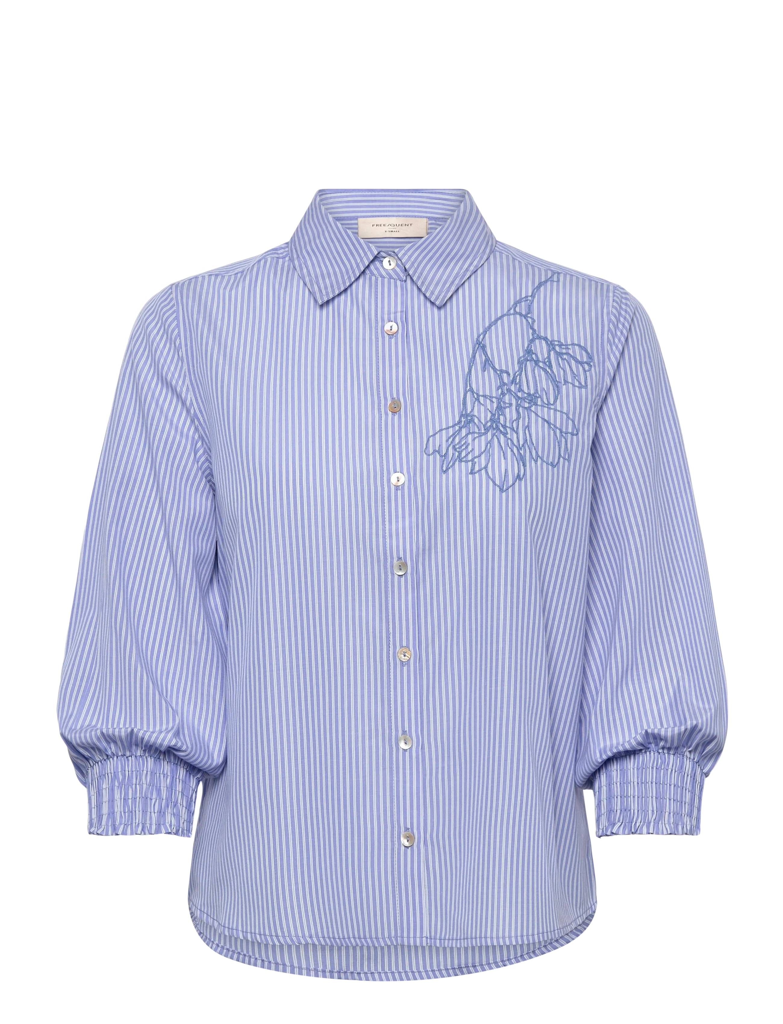 FREE/QUENT FQEVALINA-SHIRT - Freequent - VISTA BLUE W. STAR OFF-WHITE / blue