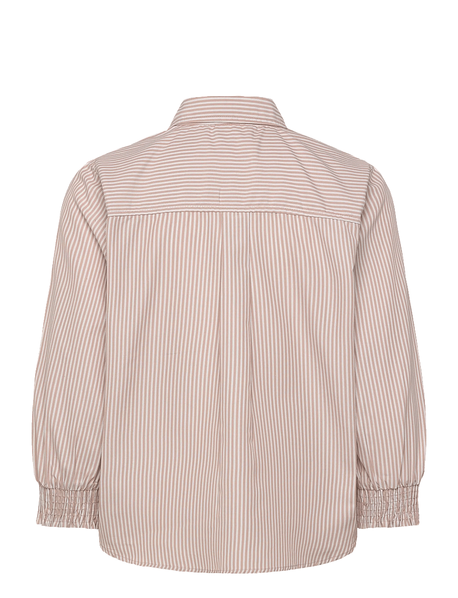 FREE/QUENT - FQESEVALINA-SHIRT - langärmlige hemden - silver mink w. star off-white - 2