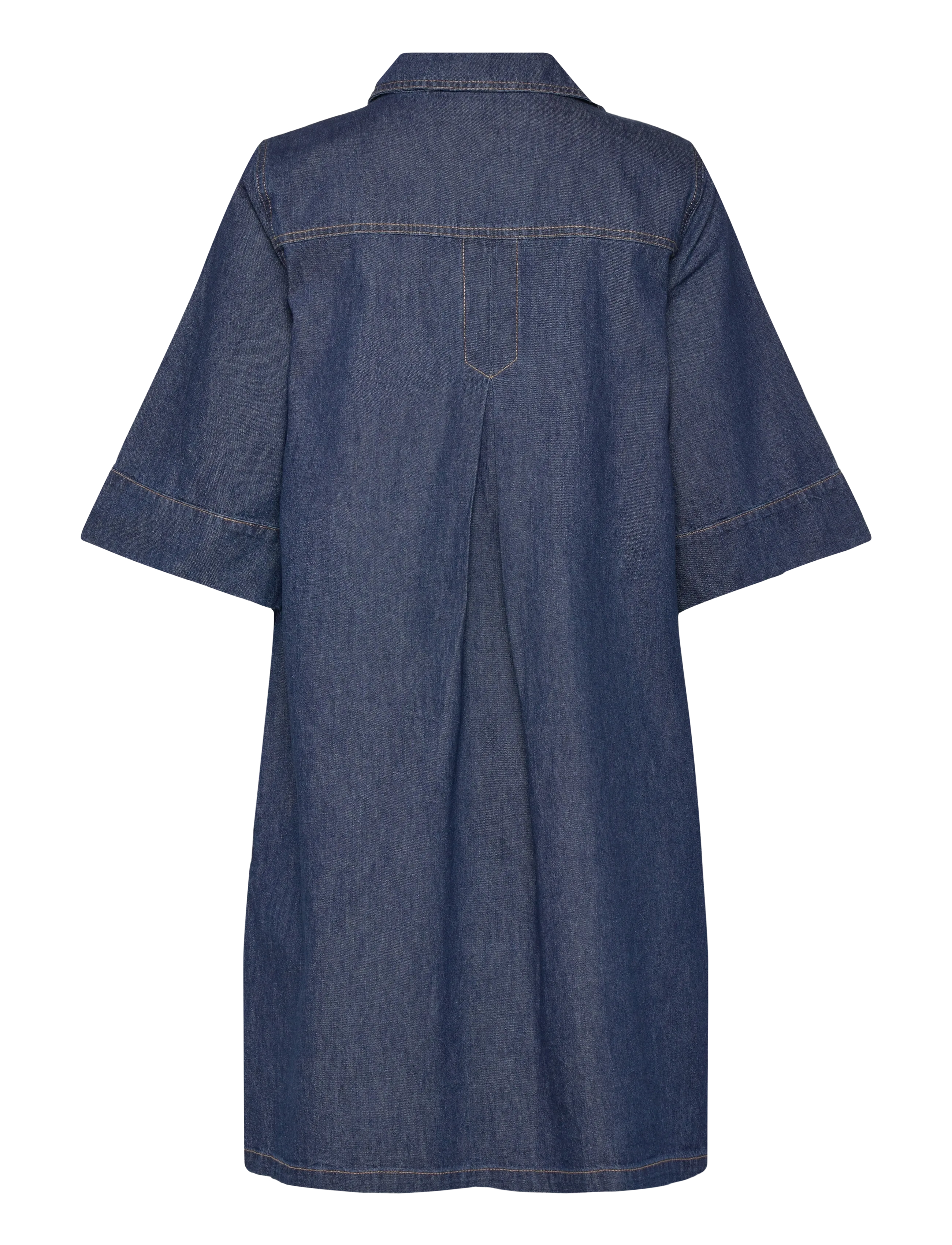 FREE/QUENT - FQLISEA-DRESS - cowboykjoler - medium blue denim - 2