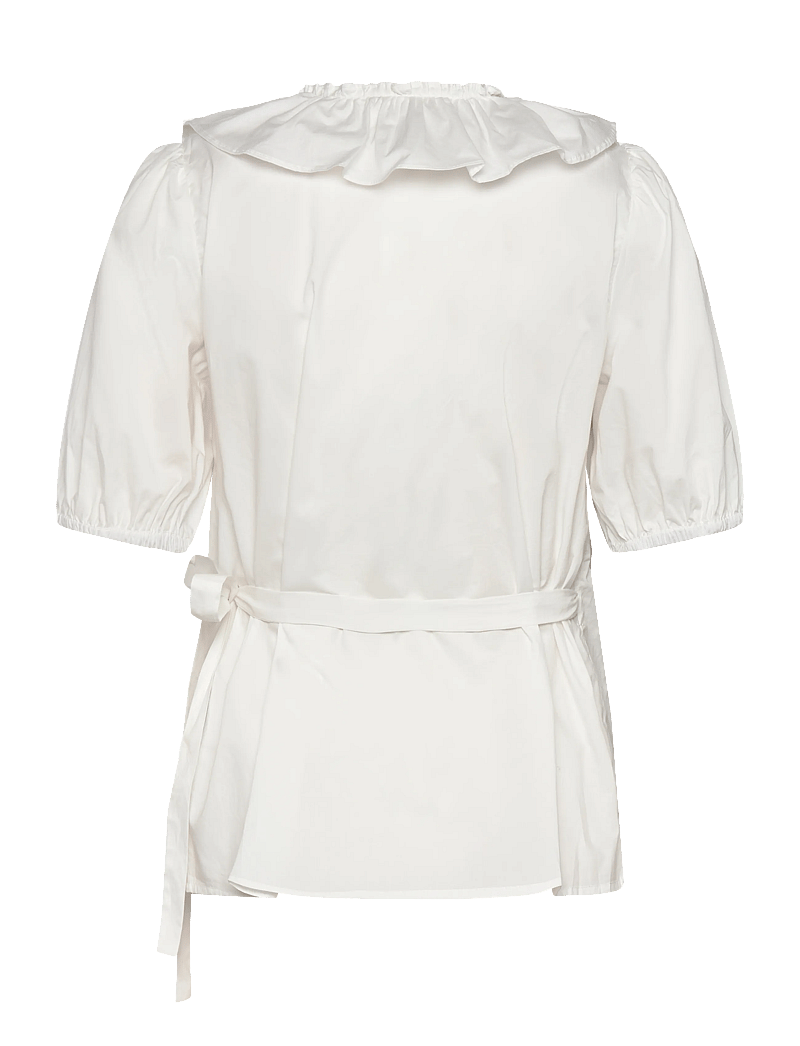 FREE/QUENT - FQMALAY-BLOUSE - lühikeste varrukatega pluusid - star off-white - 2