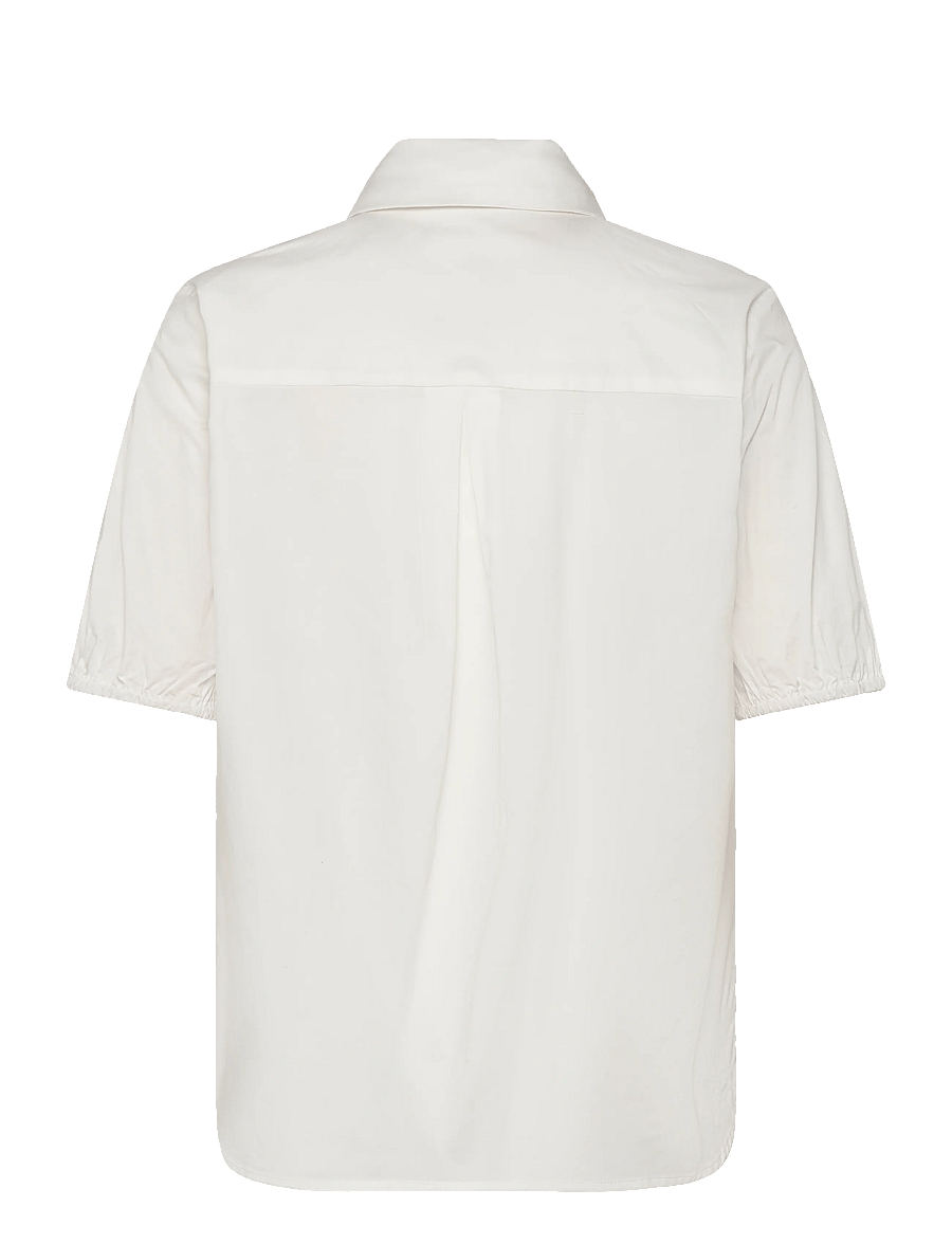 FREE/QUENT - FQMALAY-SHIRT - kurzämlige blusen - star off-white - 2