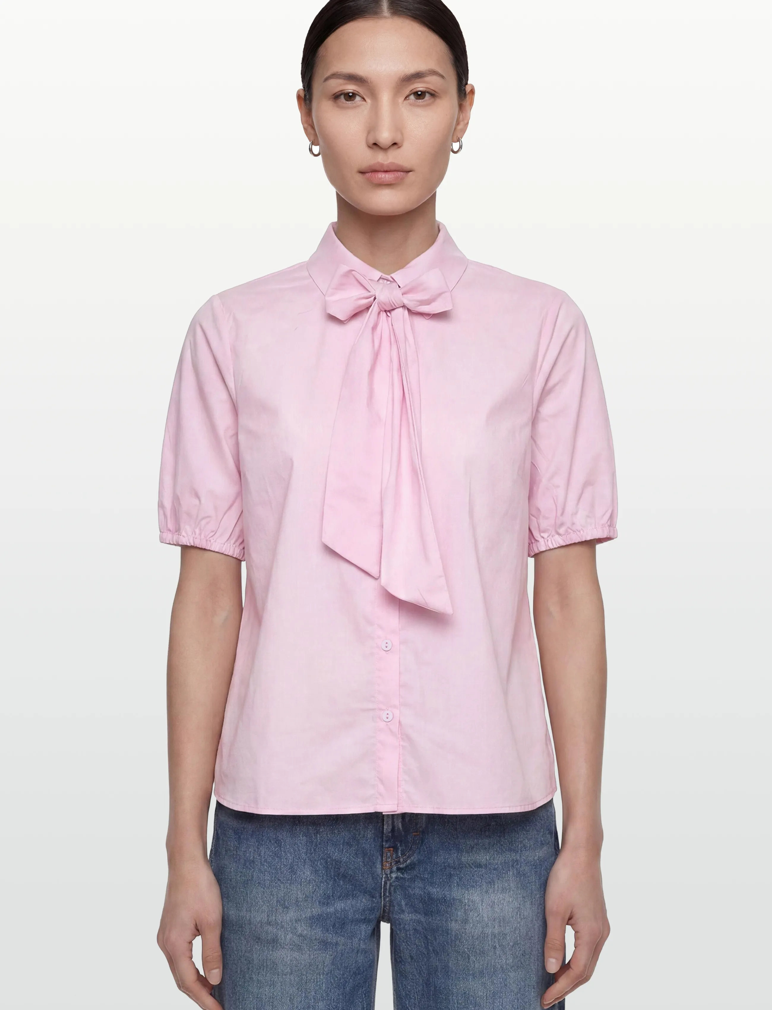 FREE/QUENT - FQMALAY-SHIRT - kortärmade blusar - sweet lilac - 4