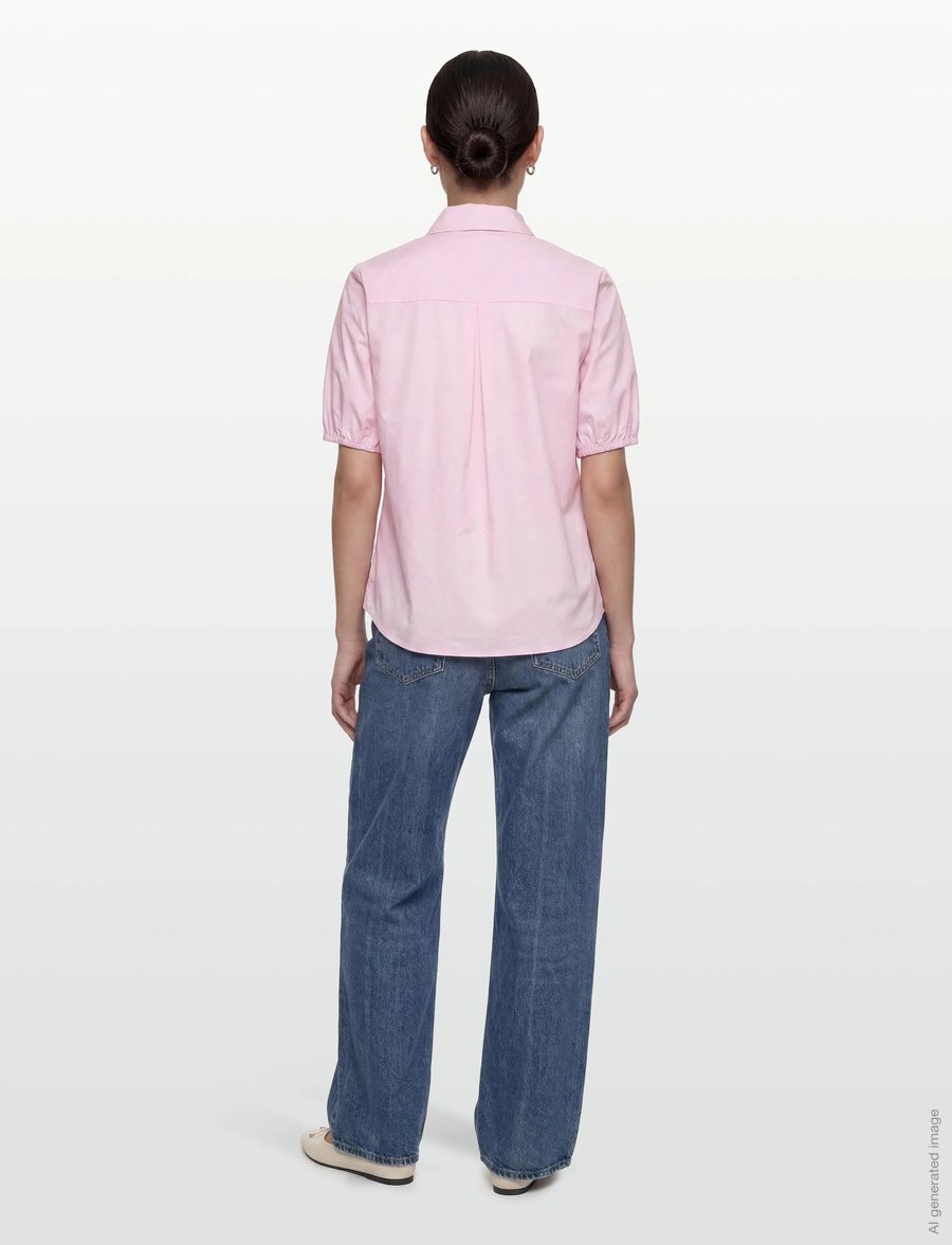FREE/QUENT - FQMALAY-SHIRT - kortärmade blusar - sweet lilac - 5