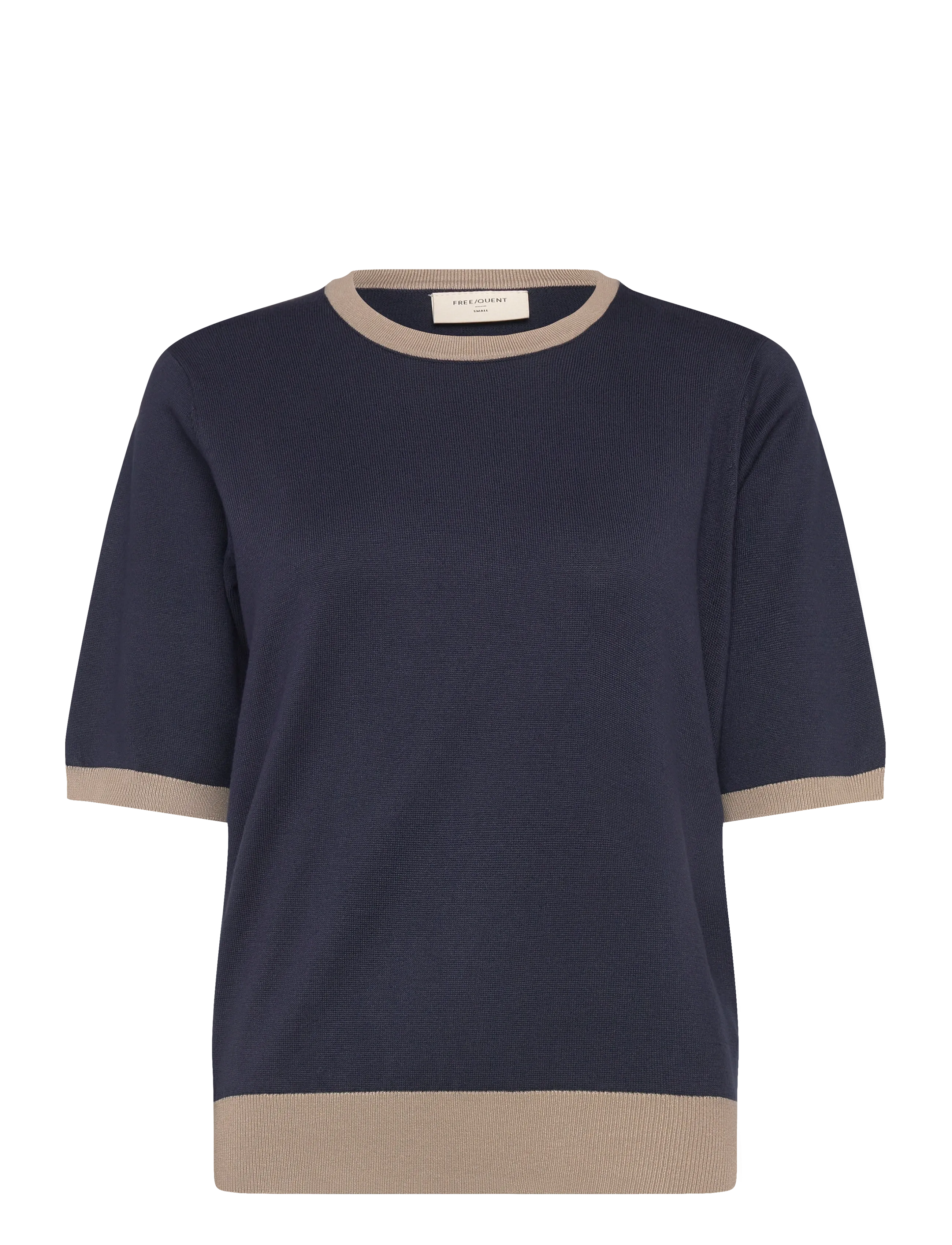 FREE/QUENT FQKATIE-PULLOVER - Strik - NAVY BLAZER W. SILVER MINK / navy