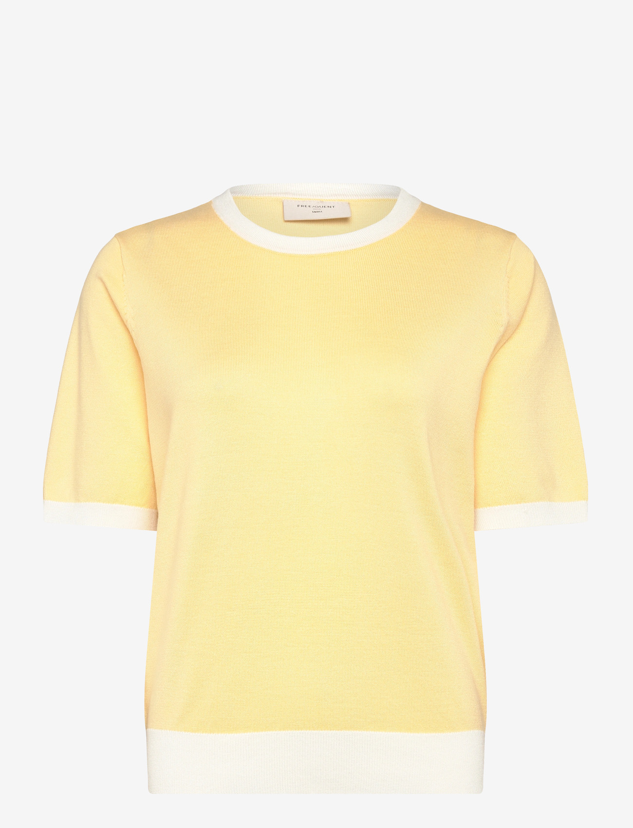 FREE/QUENT - FQKATIE-PULLOVER - striktrøjer - golden haze w. star off-white - 0