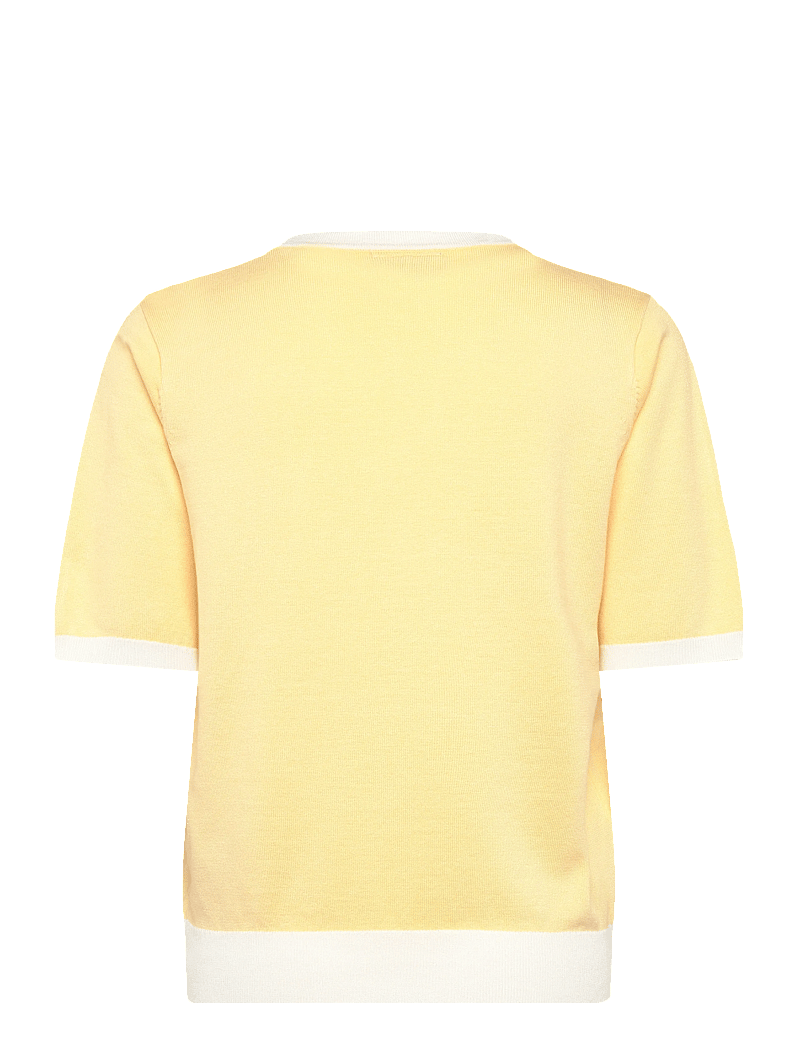 FREE/QUENT - FQKATIE-PULLOVER - striktrøjer - golden haze w. star off-white - 1