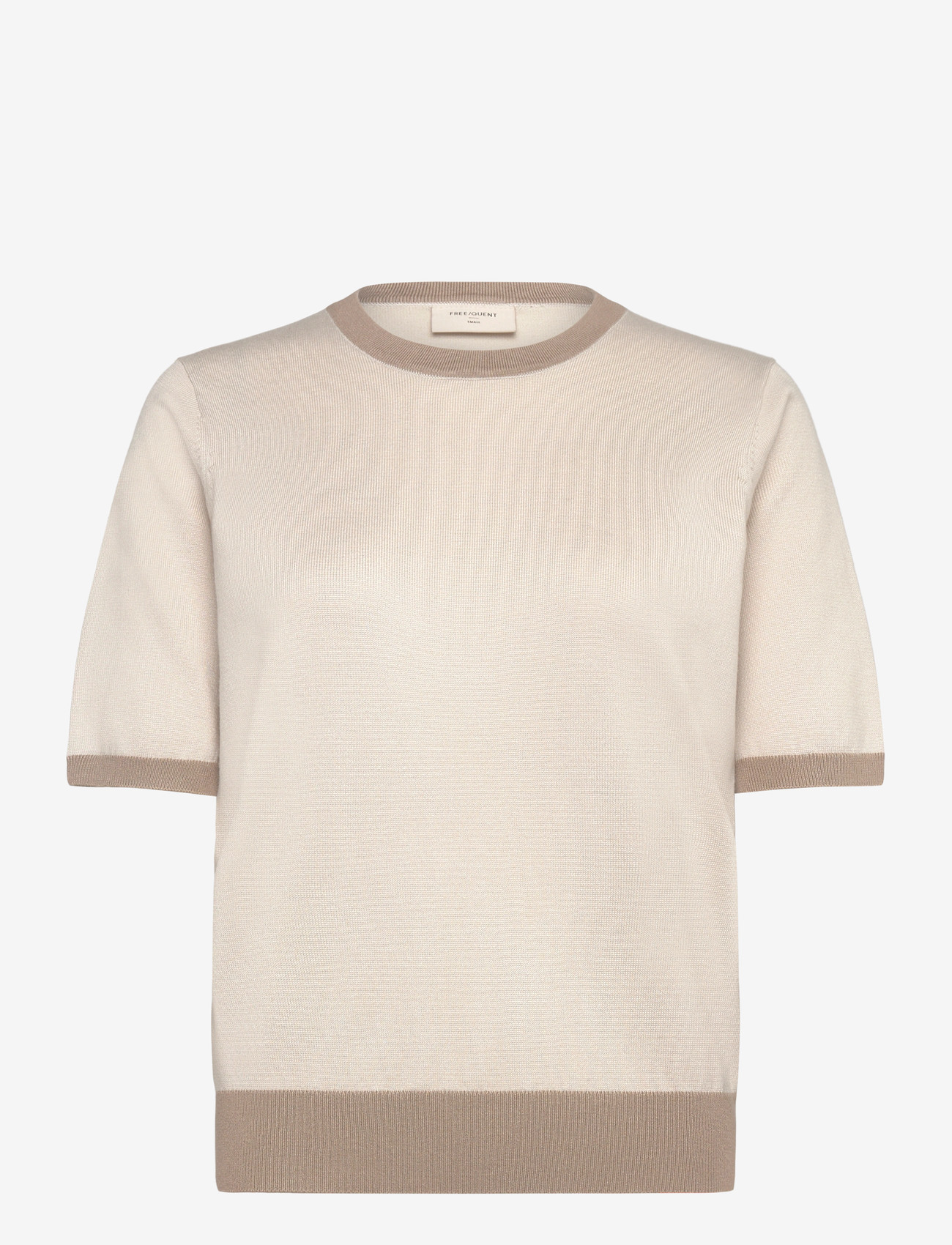 FREE/QUENT - FQKATIE-PULLOVER - pullover - moonbeam w. silver mink - 0