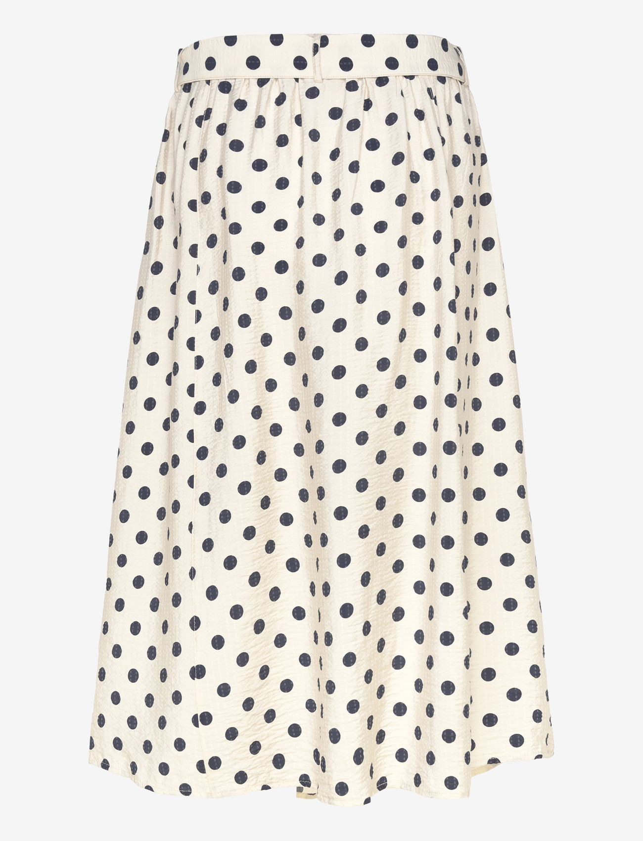 FREE/QUENT - FQALMA-SKIRT - midiseelikud - moonbeam w. navy blazer - 2