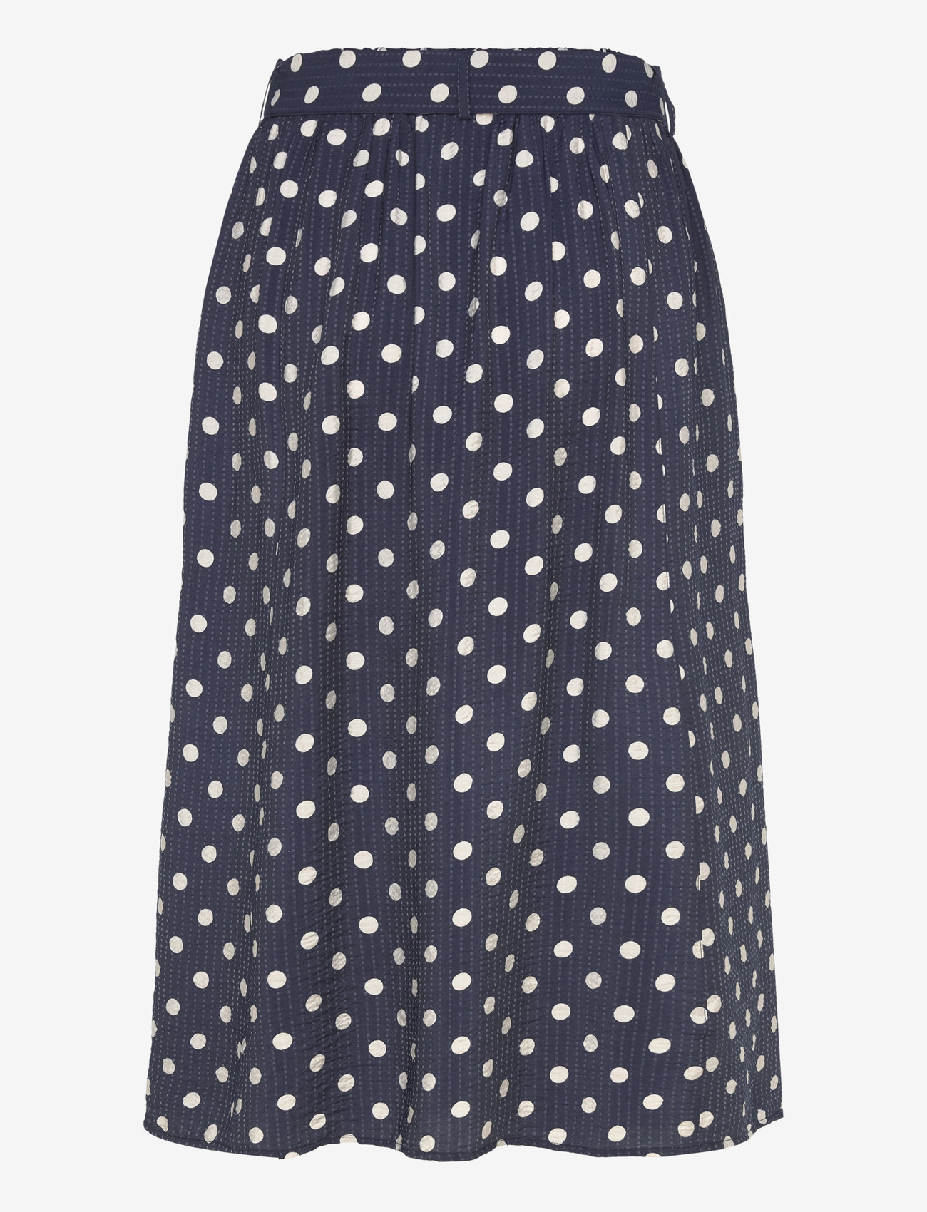 FREE/QUENT - FQALMA-SKIRT - midiseelikud - navy blazer w. moonbeam - 2