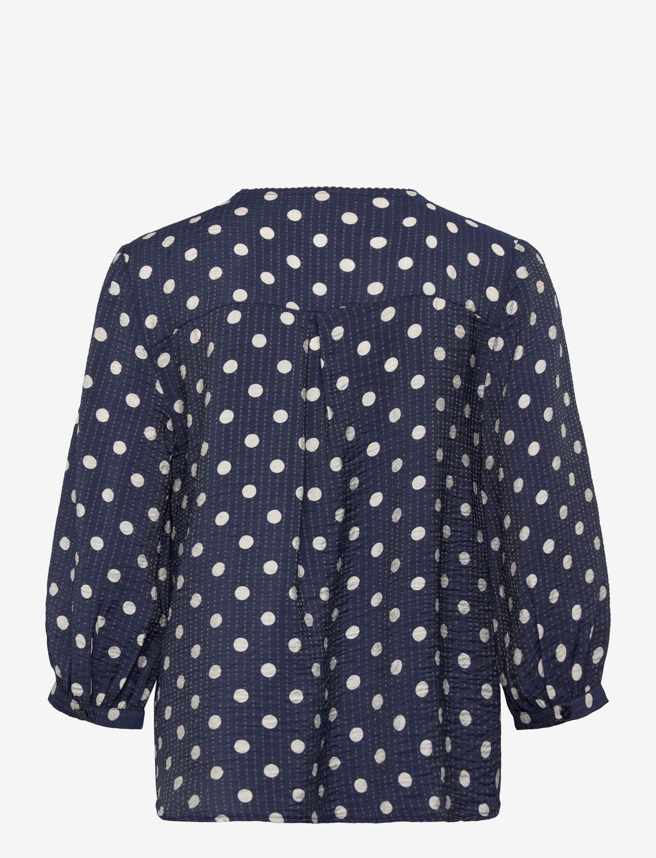 FREE/QUENT - FQALMA-BLOUSE - langærmede bluser - navy blazer w. moonbeam - 2