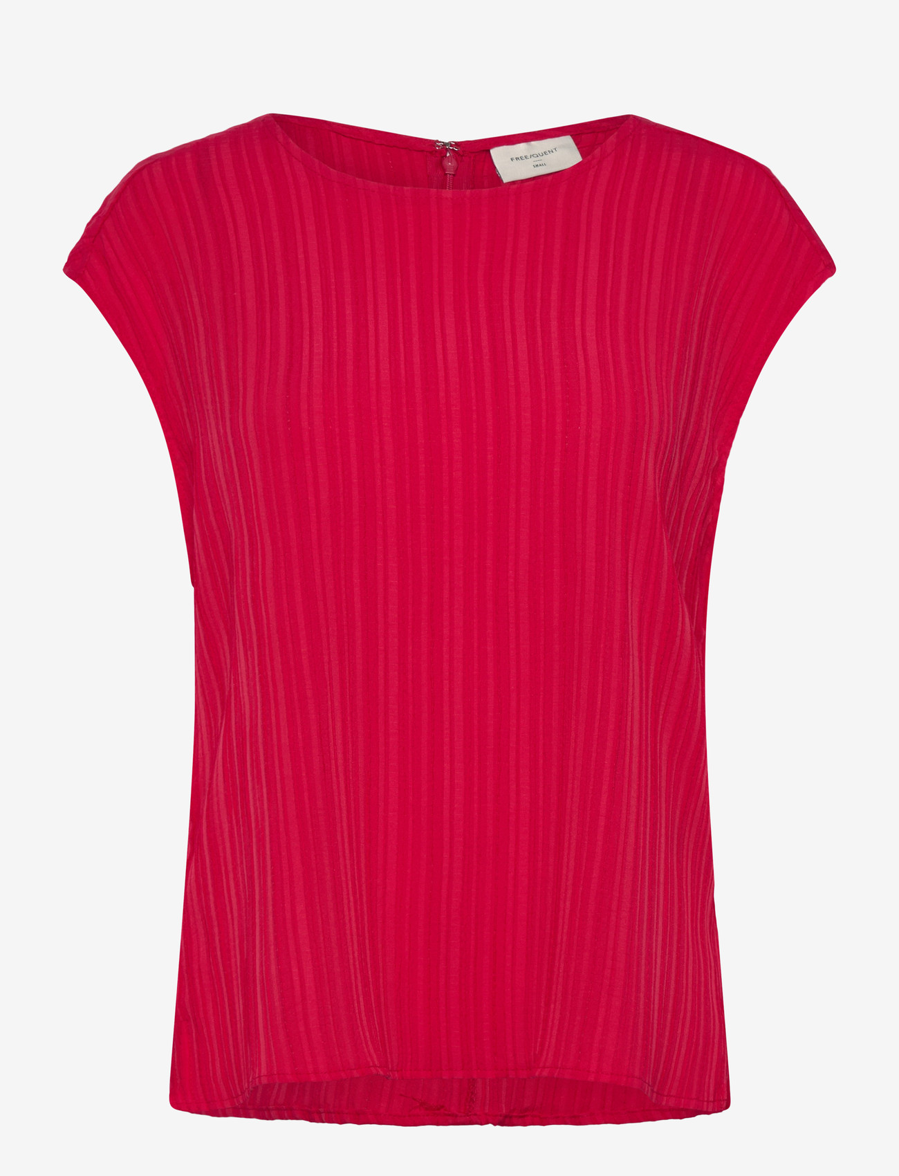 FREE/QUENT - FQGRSVALSE-BLOUSE - kortærmede bluser - true red - 0