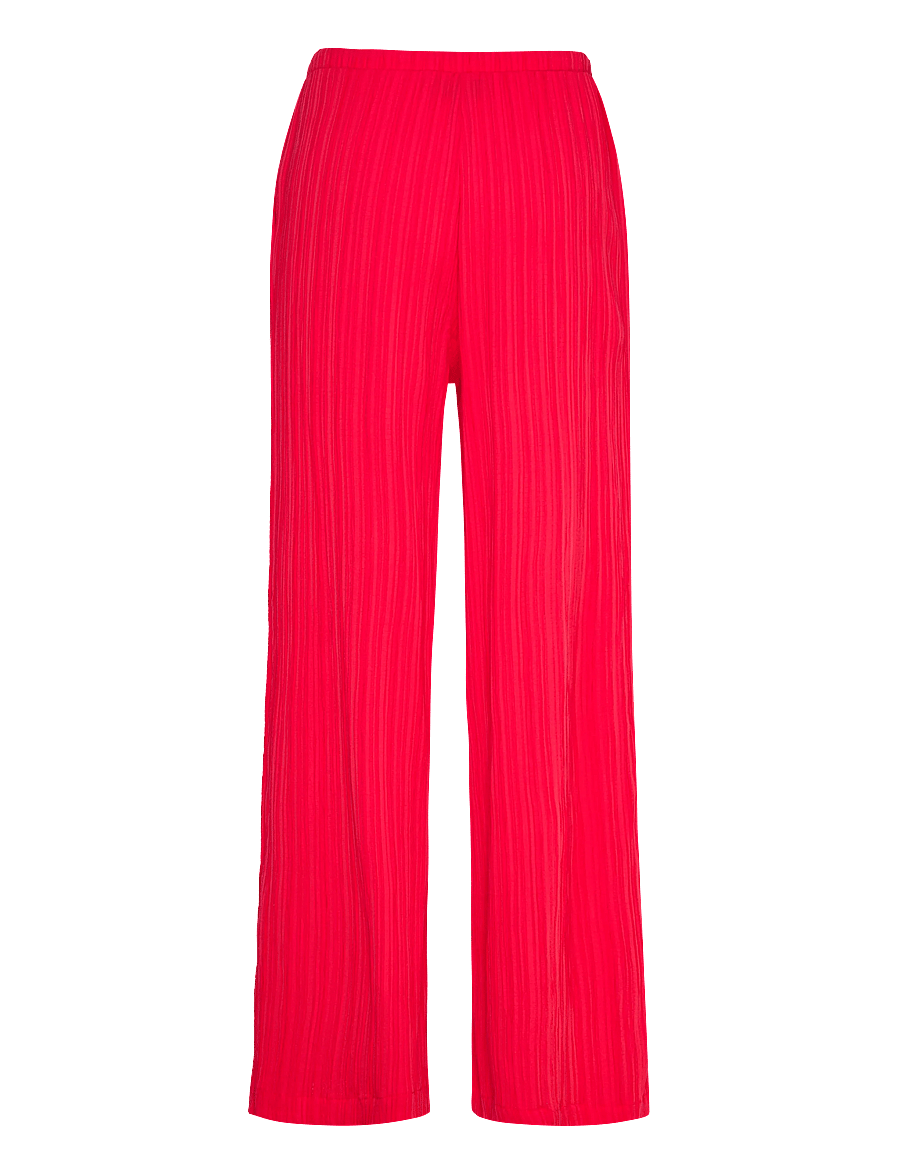 FREE/QUENT - FQGRSVALSE-PANTS - hosen mit weitem bein - true red - 2