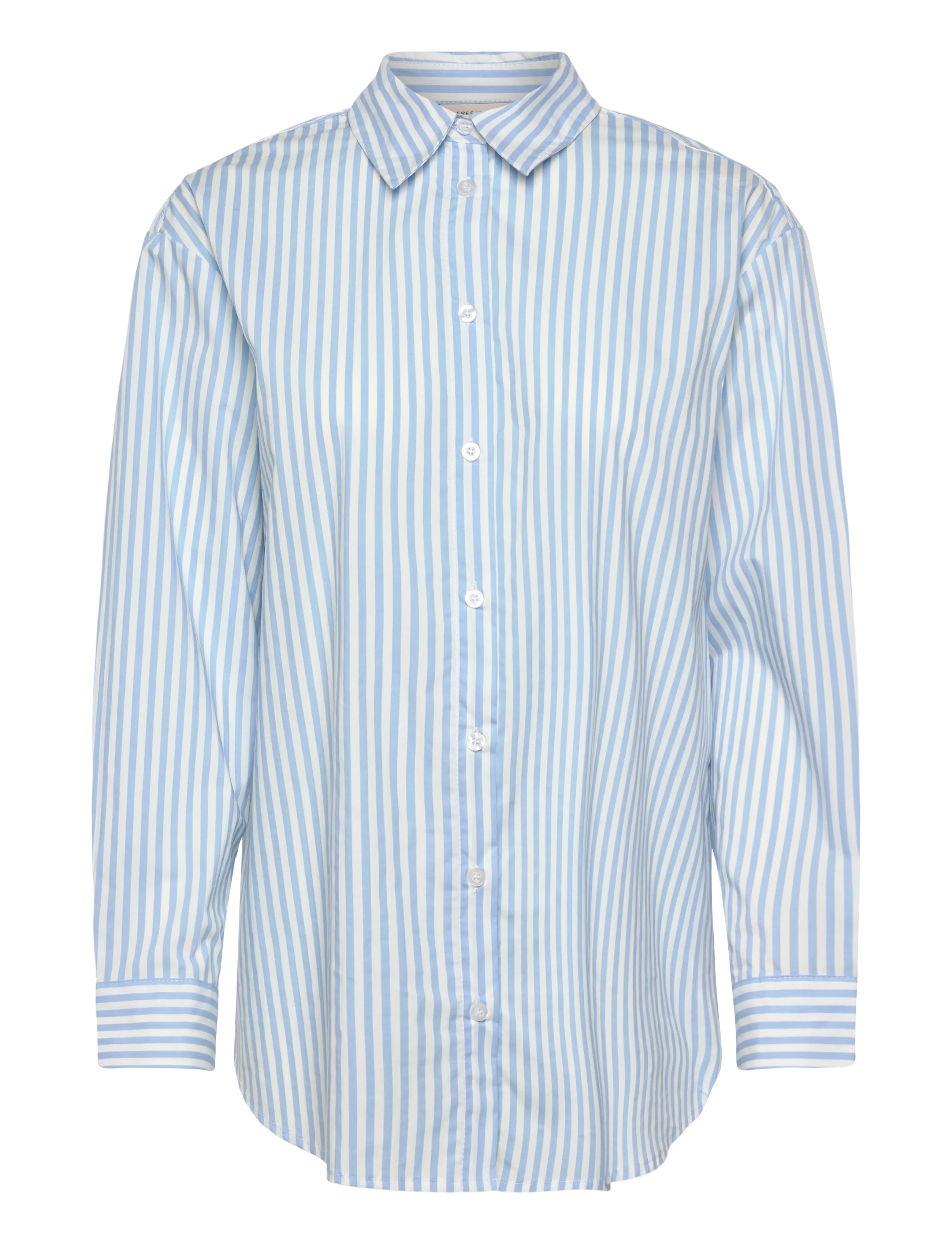 FREE/QUENT FQJOLLE-SHIRT - Transitional Layering - STAR OFF-WHITE W. BLUE BELL / blue