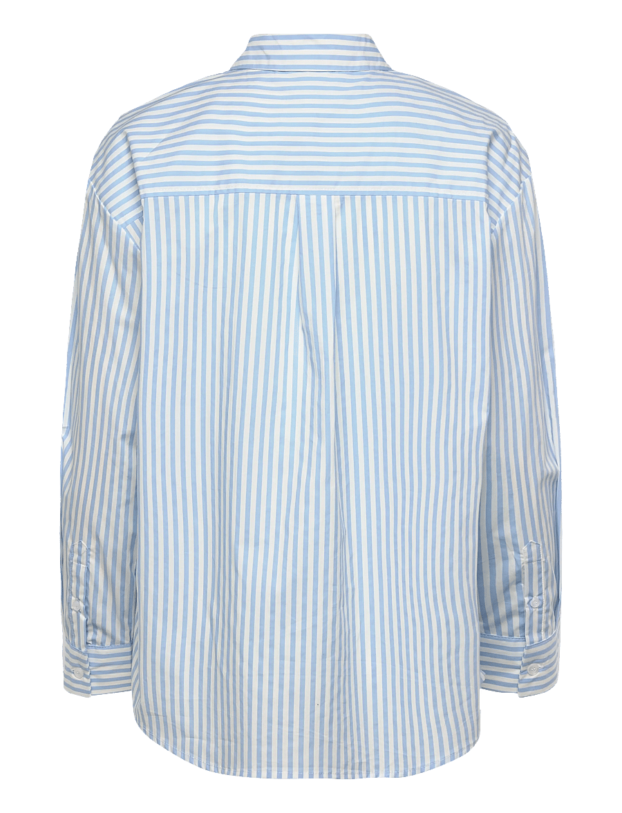 FREE/QUENT - FQJOLLE-SHIRT - langærmede skjorter - star off-white w. blue bell - 2