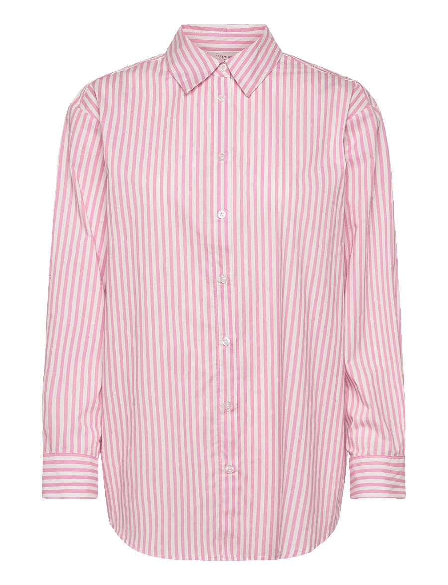 FREE/QUENT - FQJOLLE-SHIRT - langärmlige hemden - star off-white w. sweet lilac - 1