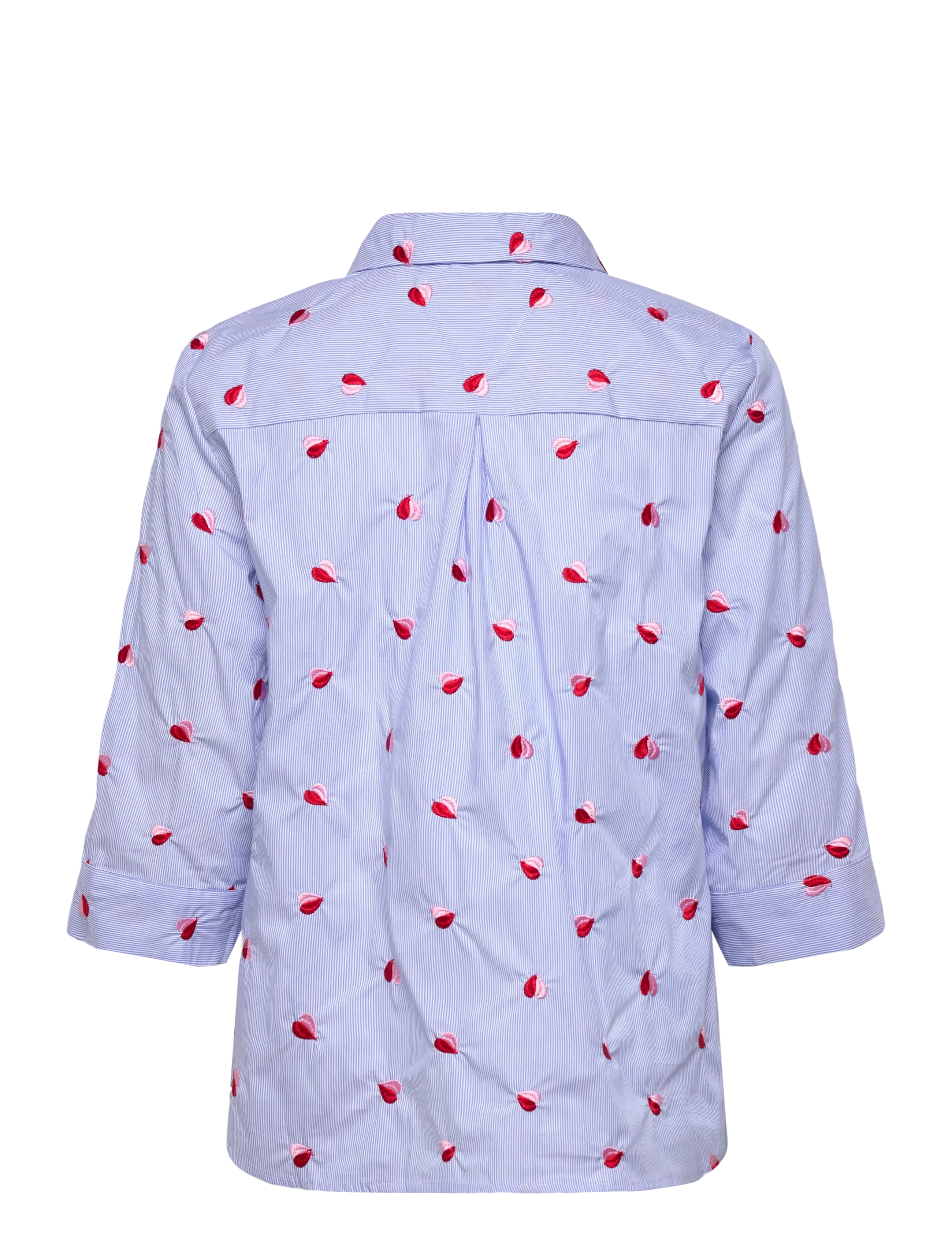 FREE/QUENT - FQROSAN-SHIRT - short-sleeved shirts - blue bell w. sweet lilac - 2