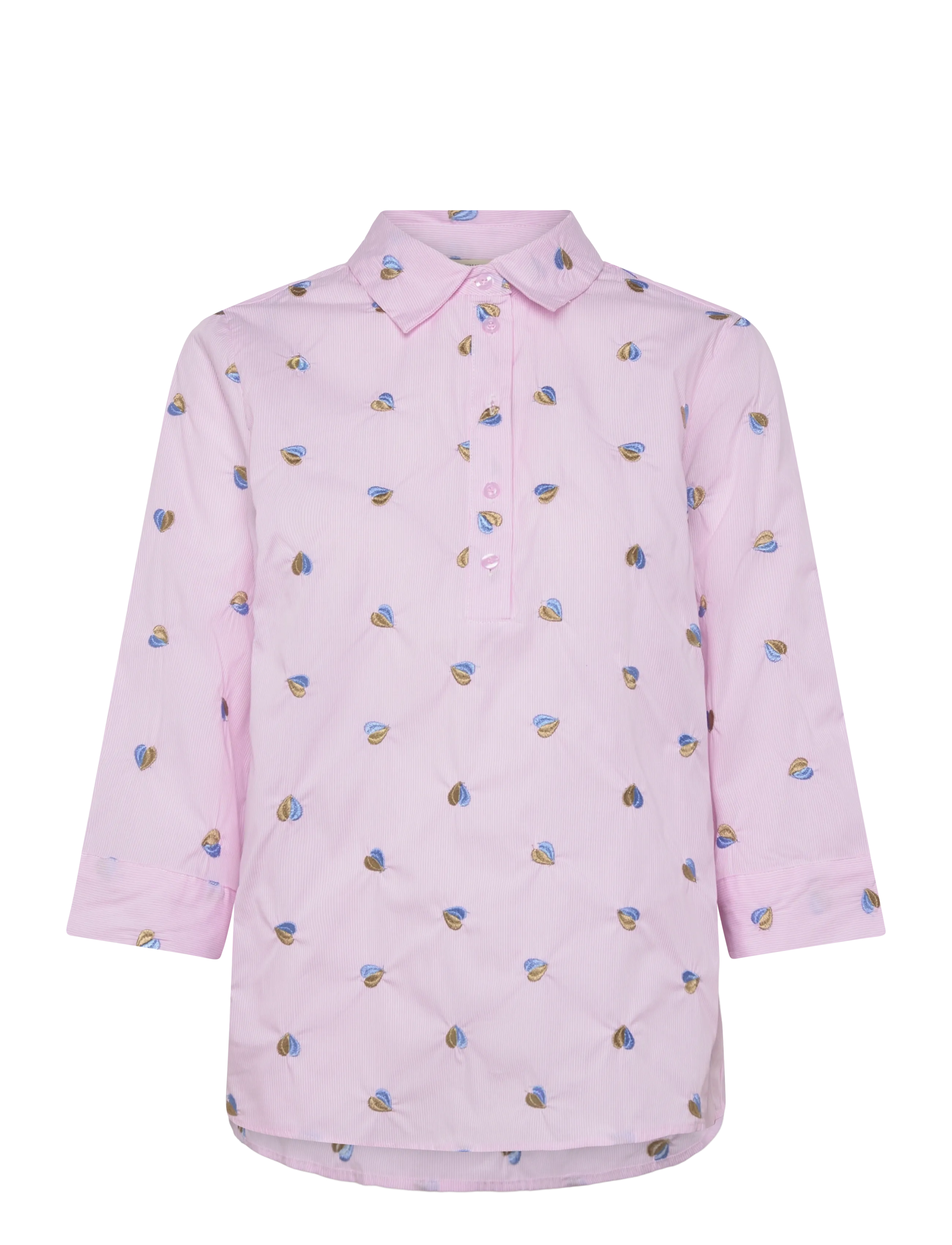 FREE/QUENT FQROSAN-SHIRT - Tøj - SWEET LILAC W. BLUE BELL / pink/rose