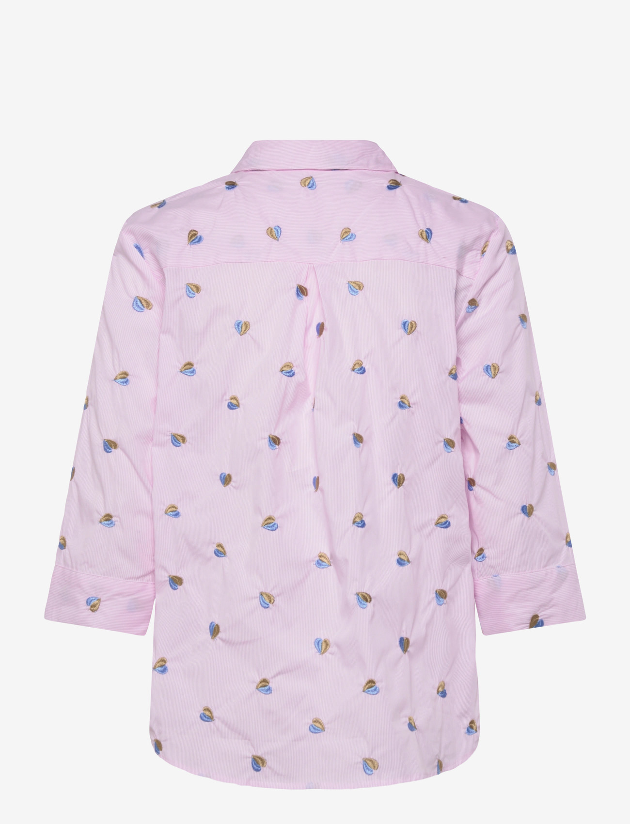FREE/QUENT - FQROSAN-SHIRT - kortærmede skjorter - sweet lilac w. blue bell - 1