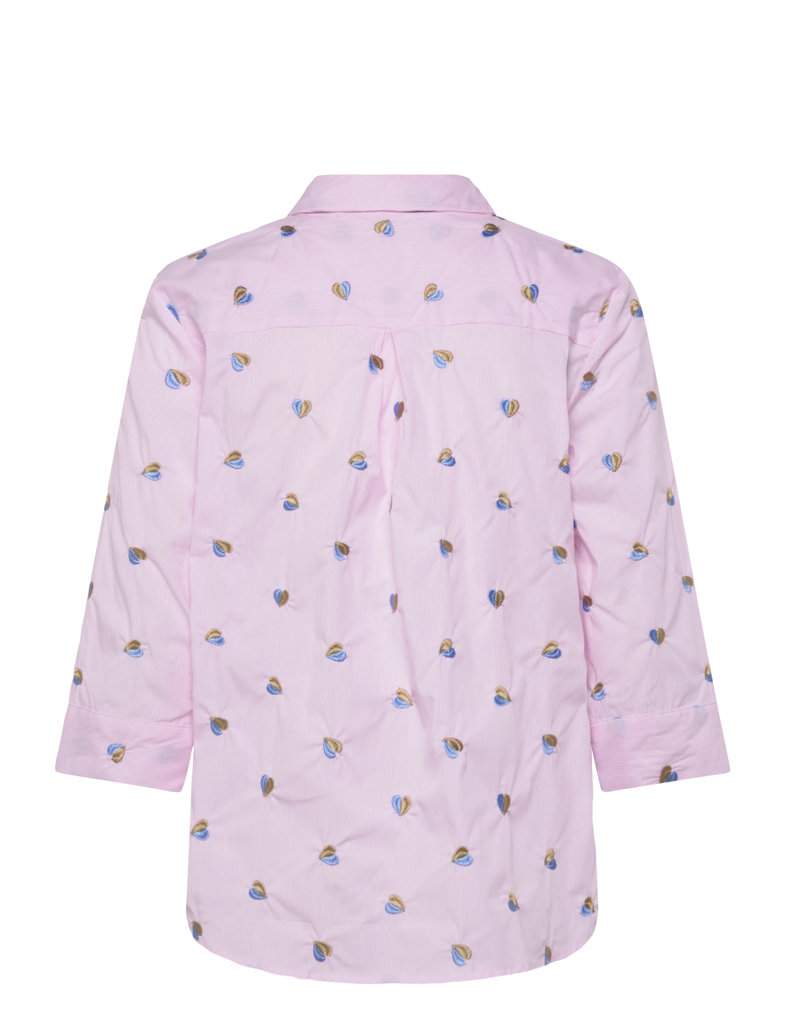 FREE/QUENT - FQROSAN-SHIRT - kurzärmlige hemden - sweet lilac w. blue bell - 1