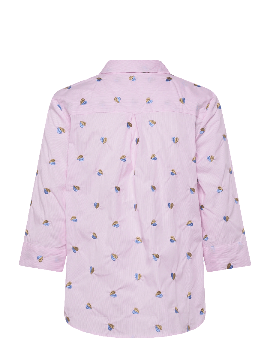 FREE/QUENT - FQROSAN-SHIRT - kortærmede skjorter - sweet lilac w. blue bell - 2