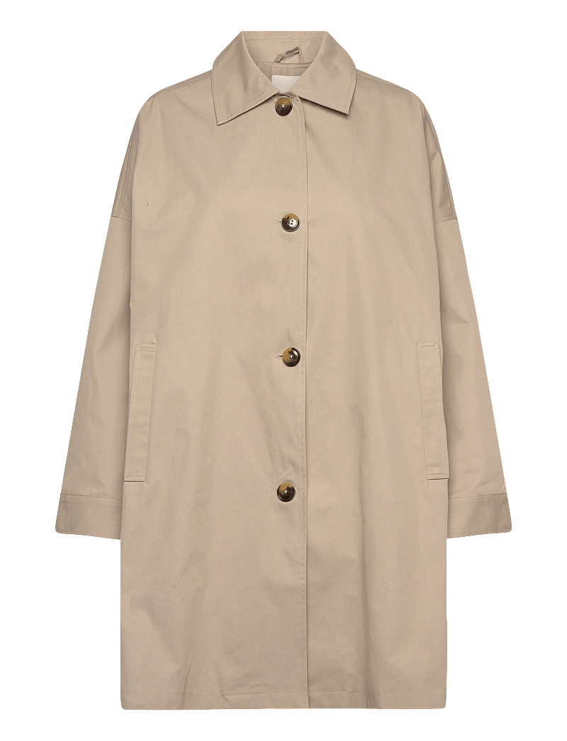 FREE/QUENT - FQZOFIA-JACKET - trenchcoats - simply taupe - 1