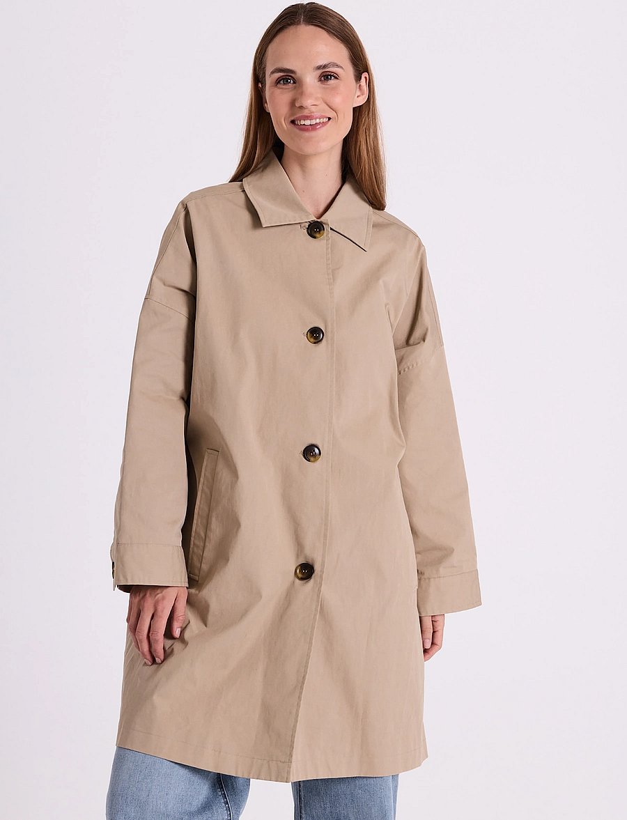FREE/QUENT - FQZOFIA-JACKET - trenchs - simply taupe - 0