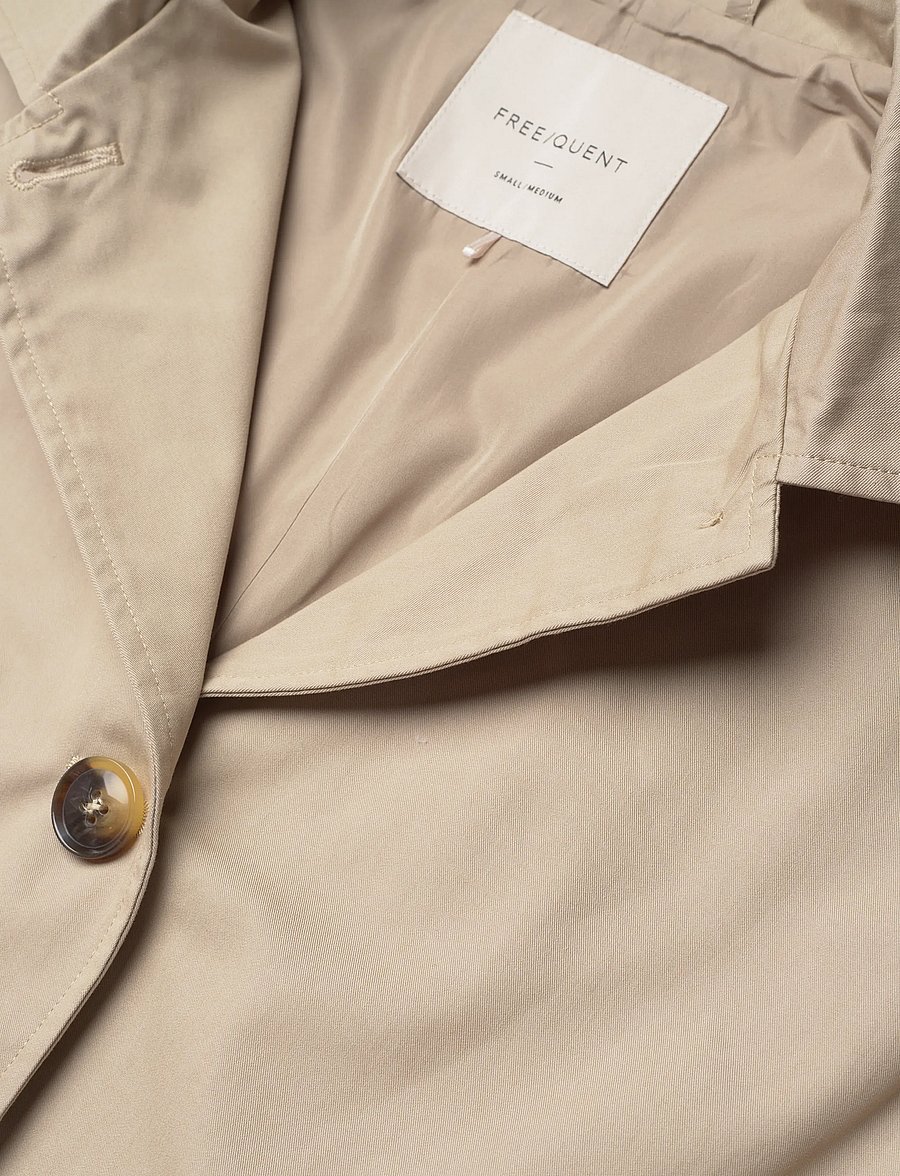 FREE/QUENT - FQZOFIA-JACKET - trenchs - simply taupe - 4