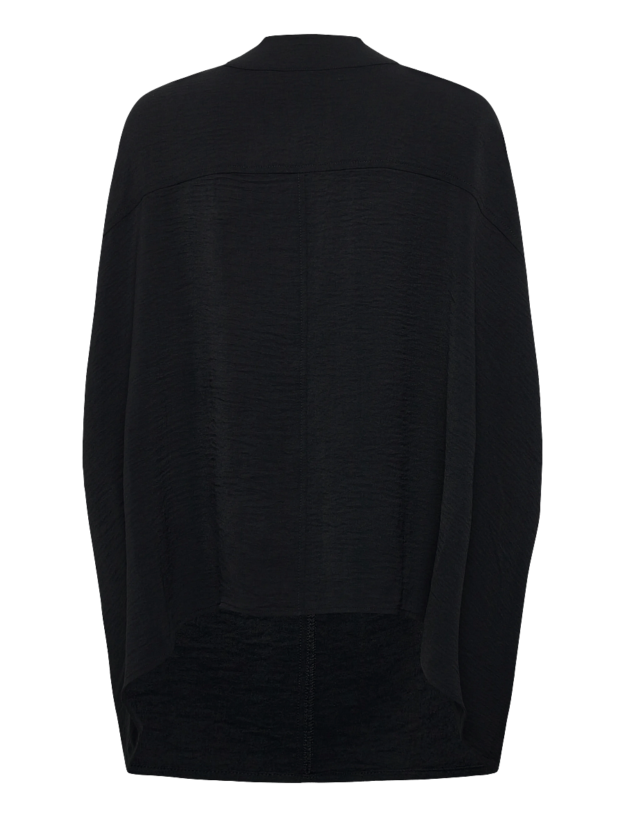 FREE/QUENT - FQFABINI-SHIRT - overshirts - black - 2