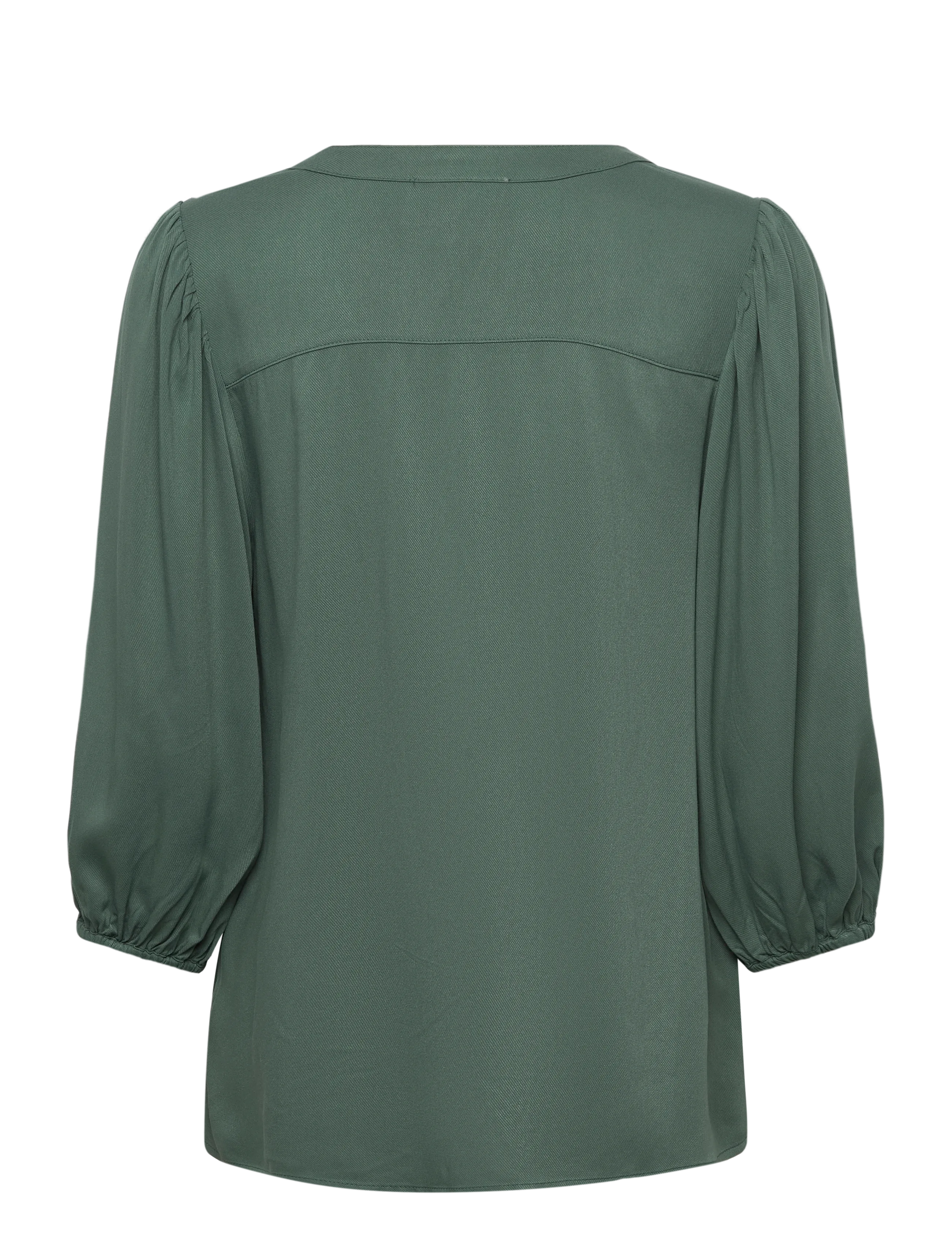 FREE/QUENT - FQALINE-BLOUSE - long sleeved blouses - dark forest - 1