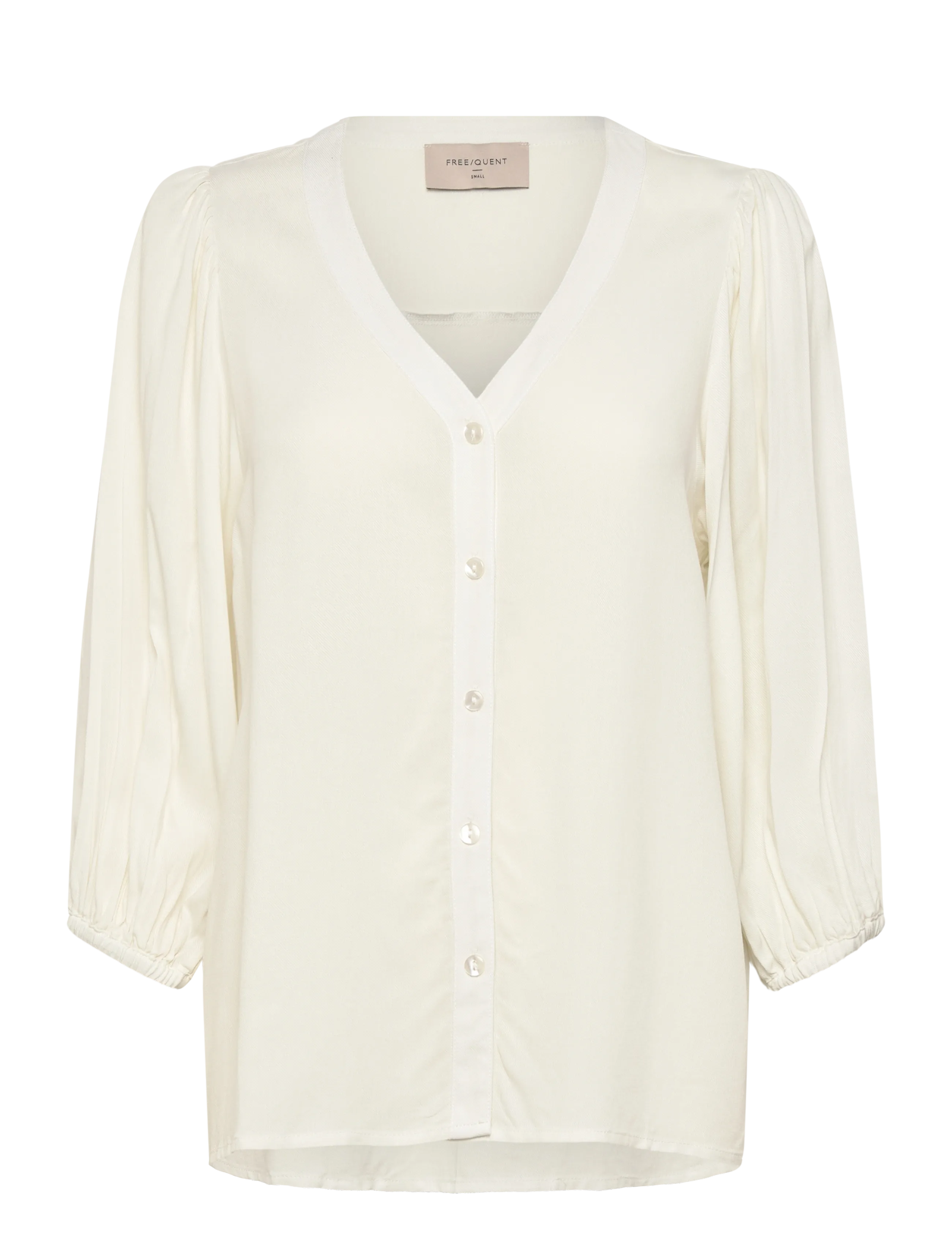 FREE/QUENT Fqaline-Bluse Cream - XS - Damen