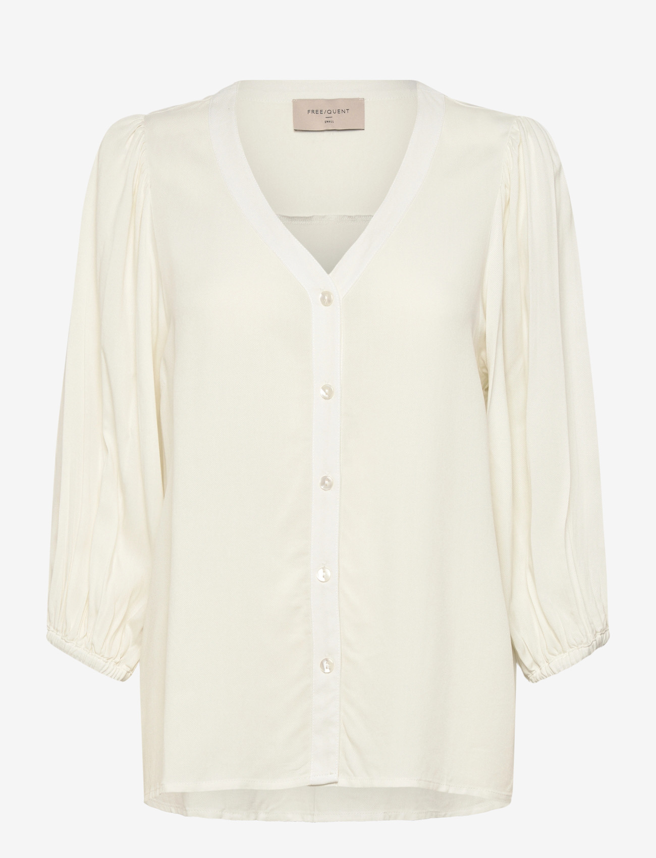 FREE/QUENT - FQALINE-BLOUSE - langærmede bluser - star off-white - 1