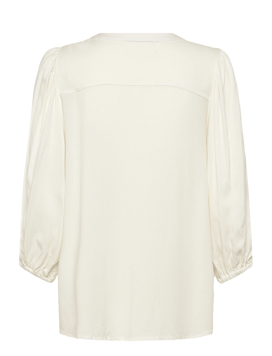 FREE/QUENT - FQALINE-BLOUSE - langærmede bluser - star off-white - 2