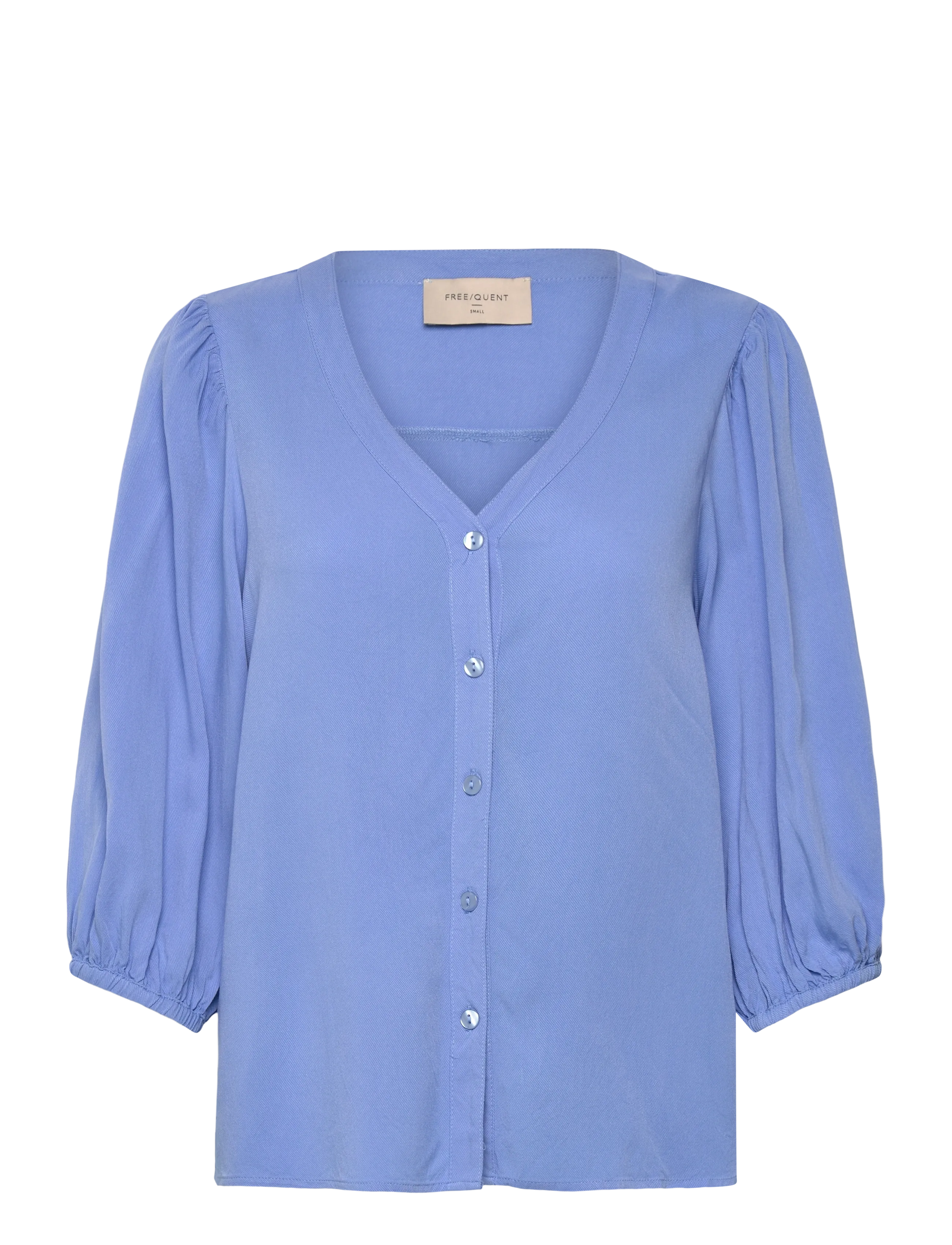 FREE/QUENT Fqaline-Bluse Blau - M - Damen