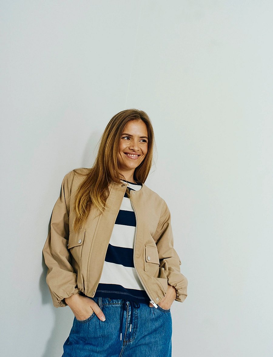 FREE/QUENT - FQCANA-JACKET - bomber jackets - silver mink - 0