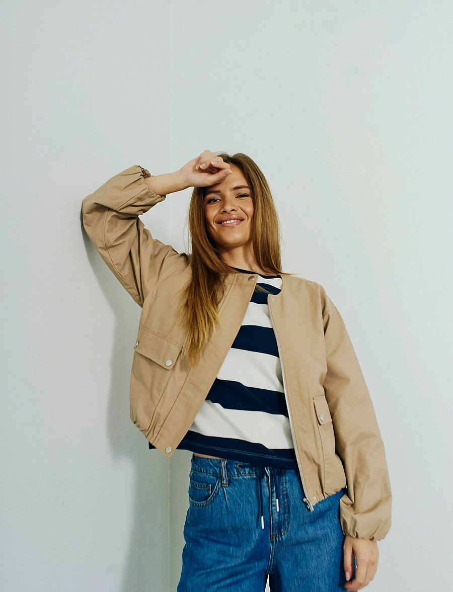 FREE/QUENT - FQCANA-JACKET - bomber jackets - silver mink - 3