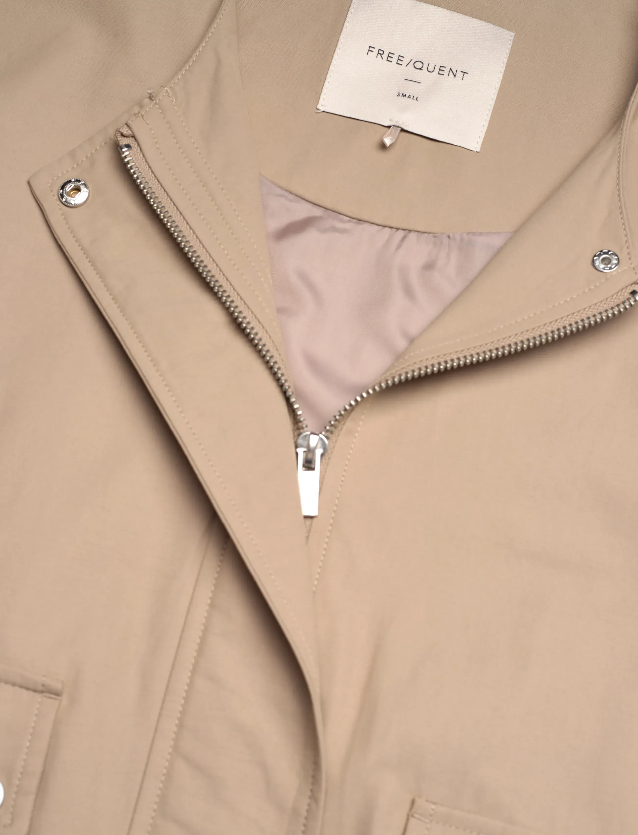 FREE/QUENT - FQCANA-JACKET - ulkovaatteet - silver mink - 4