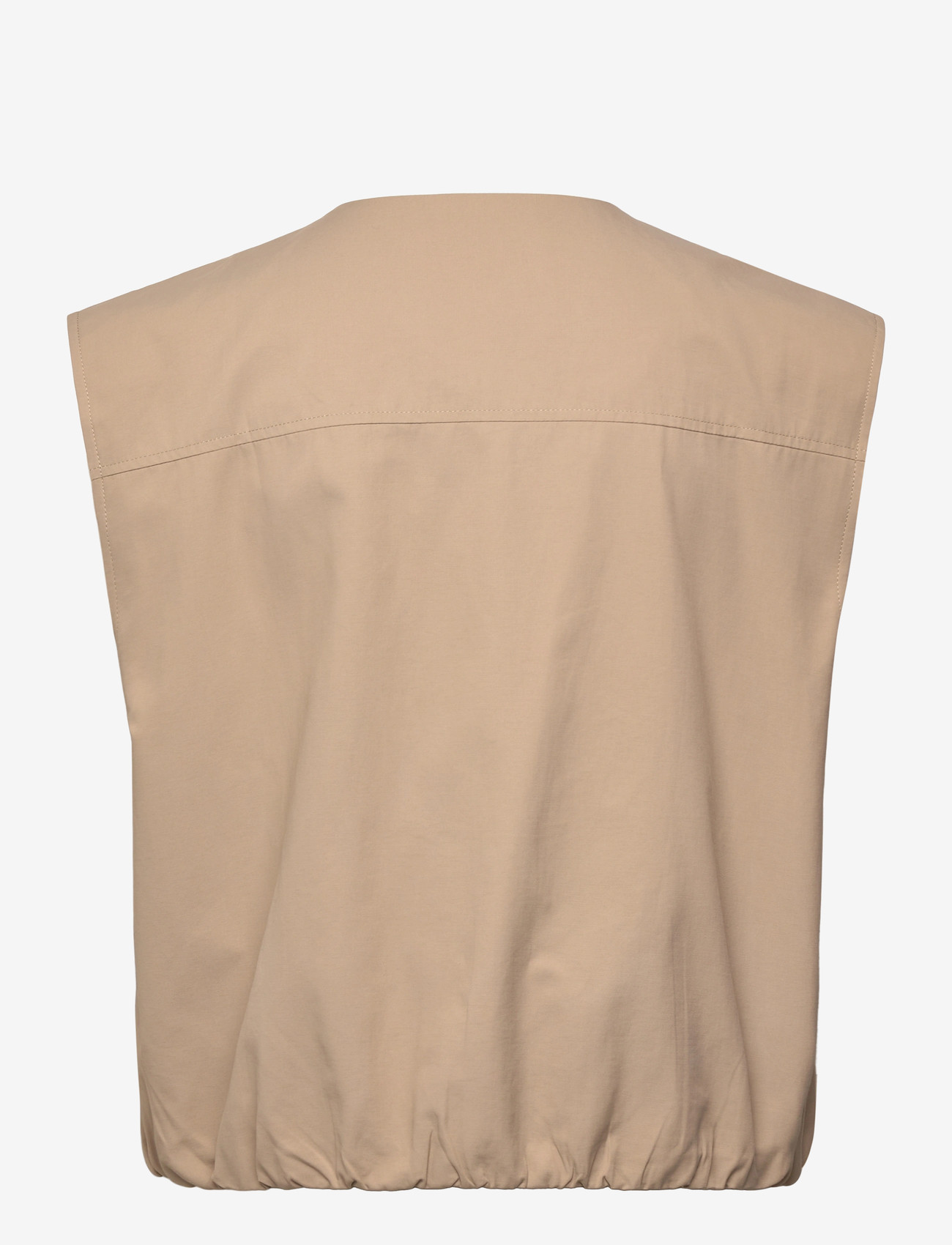 FREE/QUENT - FQCANA-WAISTCOAT - Ärmellose tops - silver mink - 2