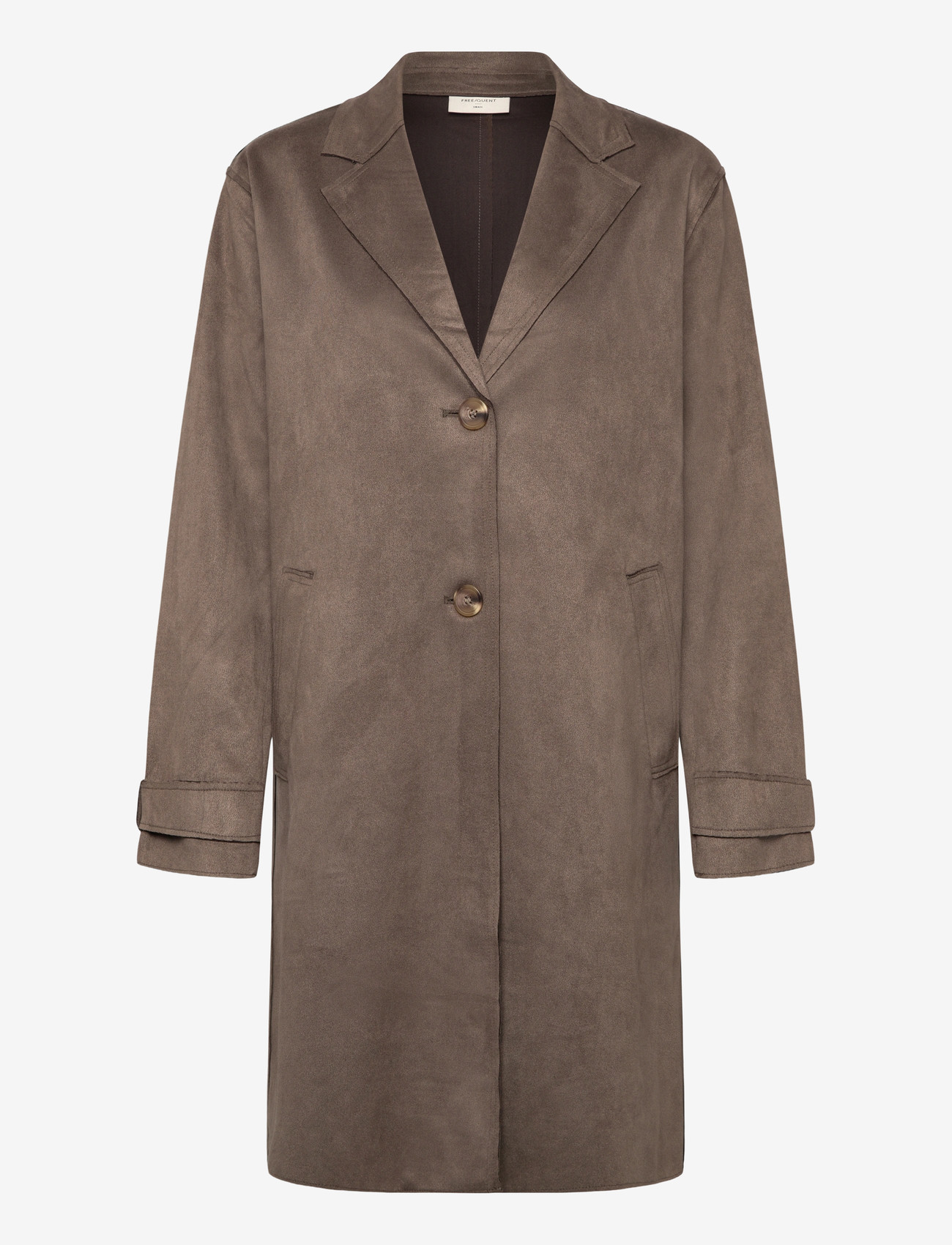 FREE/QUENT - FQDYVIA-JACKET - tunna kappor - morel - 0