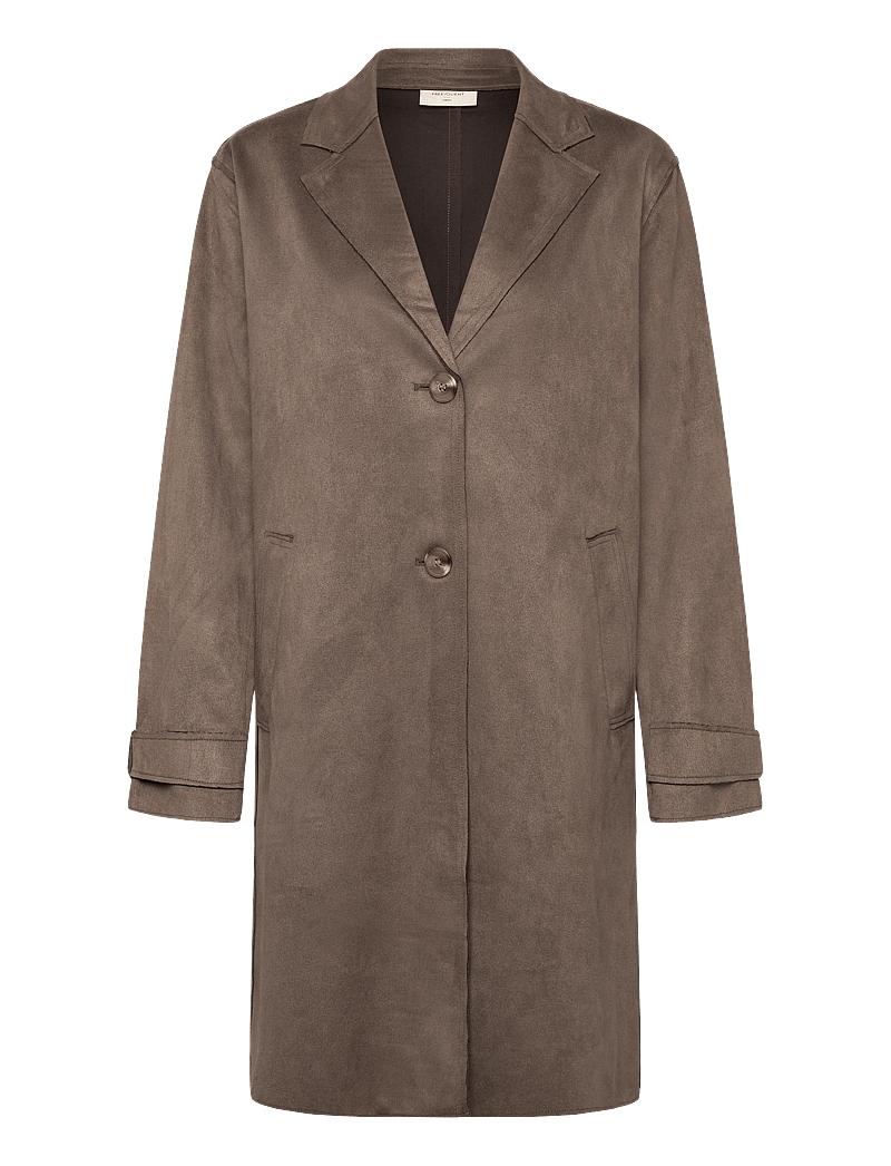 FREE/QUENT - FQDYVIA-JACKET - tunna kappor - morel - 0