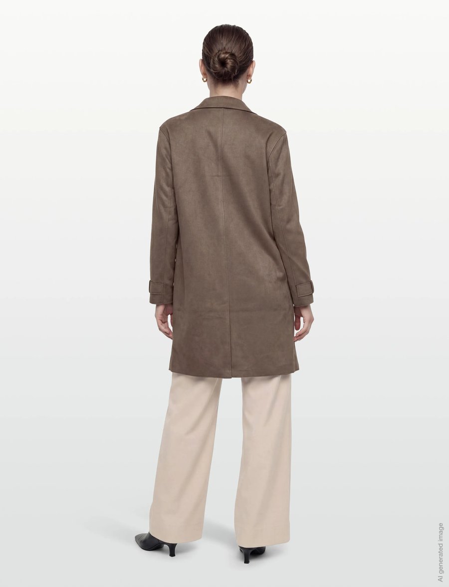 FREE/QUENT - FQDYVIA-JACKET - leichte mäntel - morel - 4